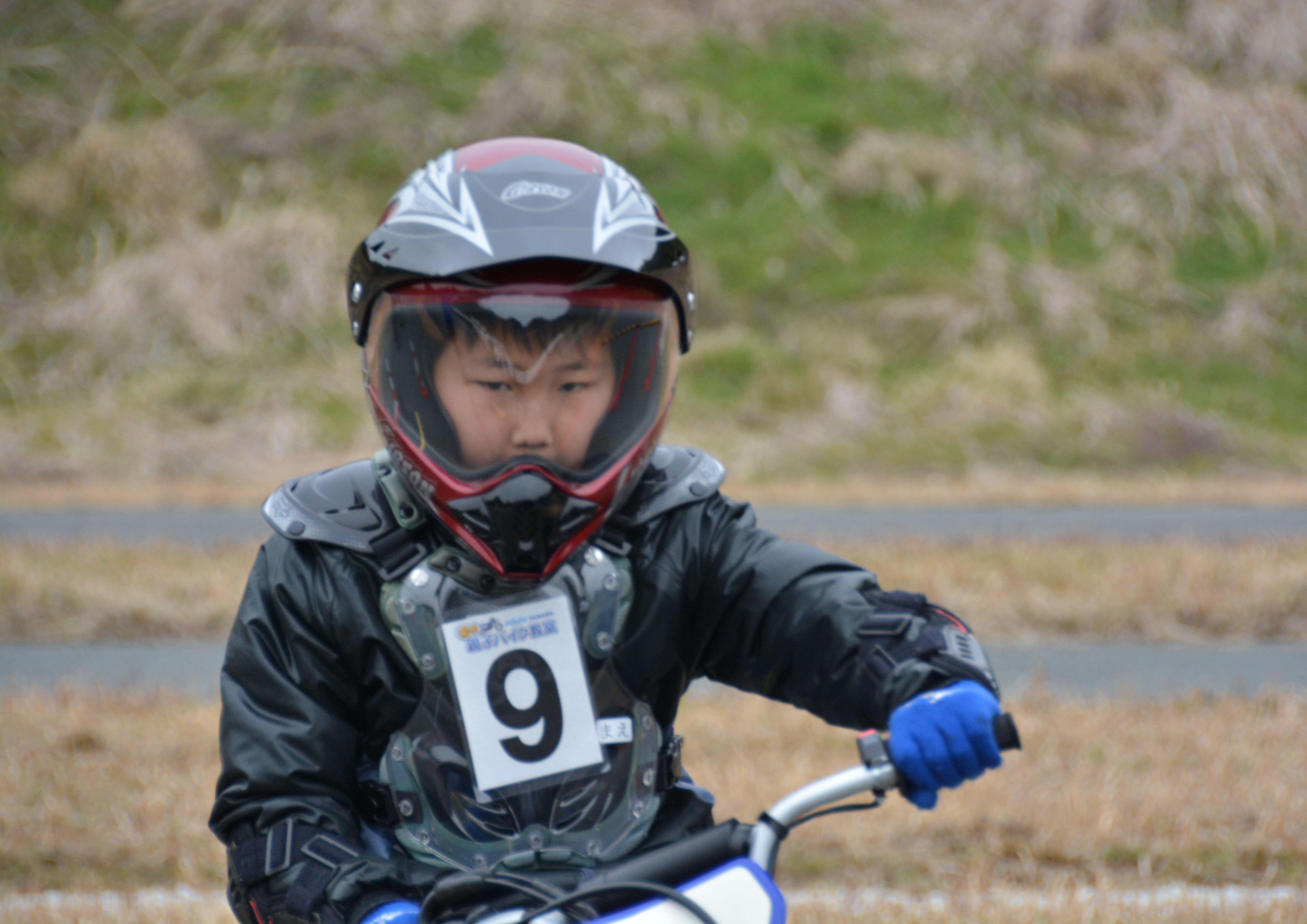 自転車でも後方確認