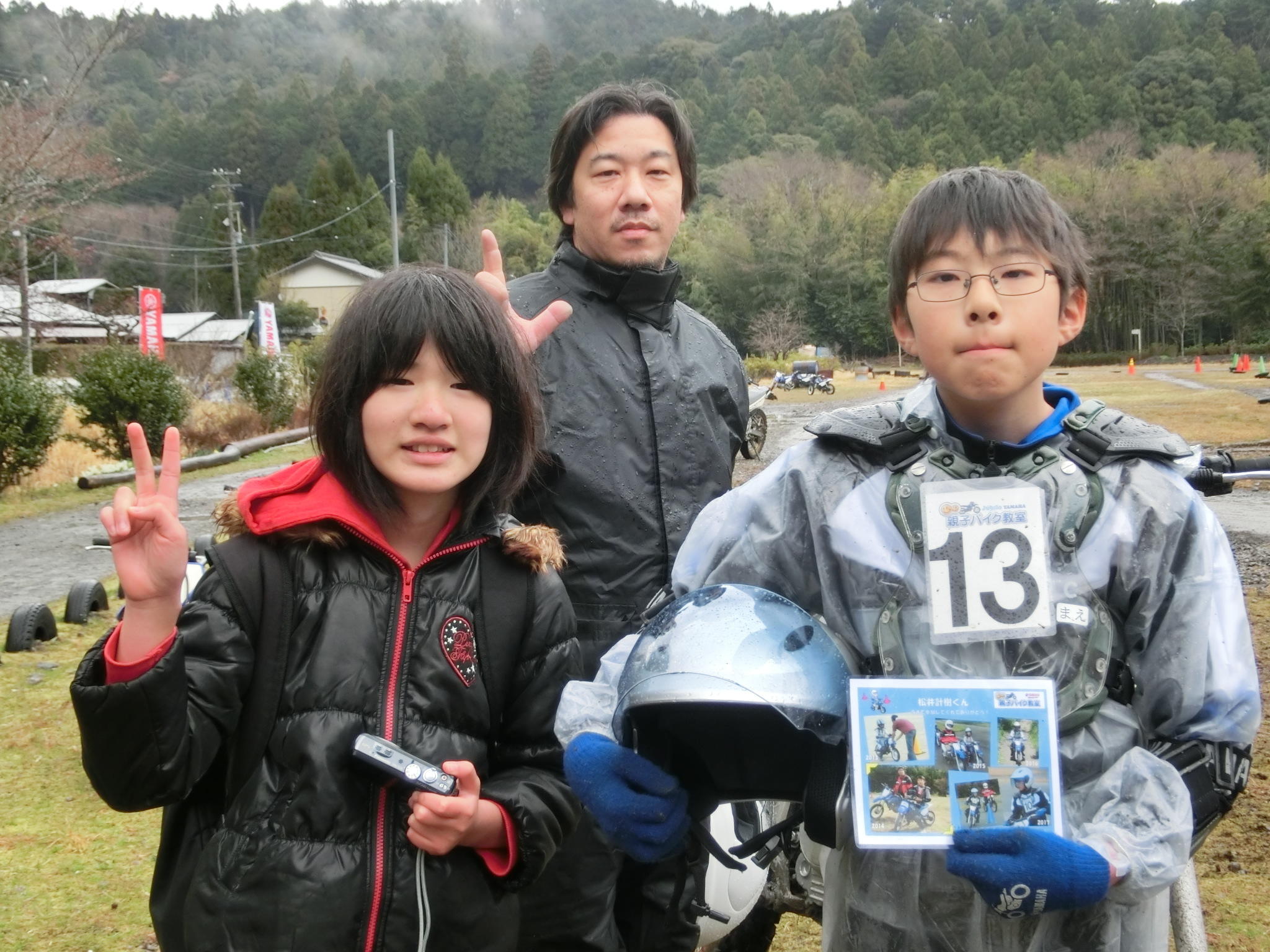 将来の夢は、ヤマハのバイクで8時間耐久レースに出場すること