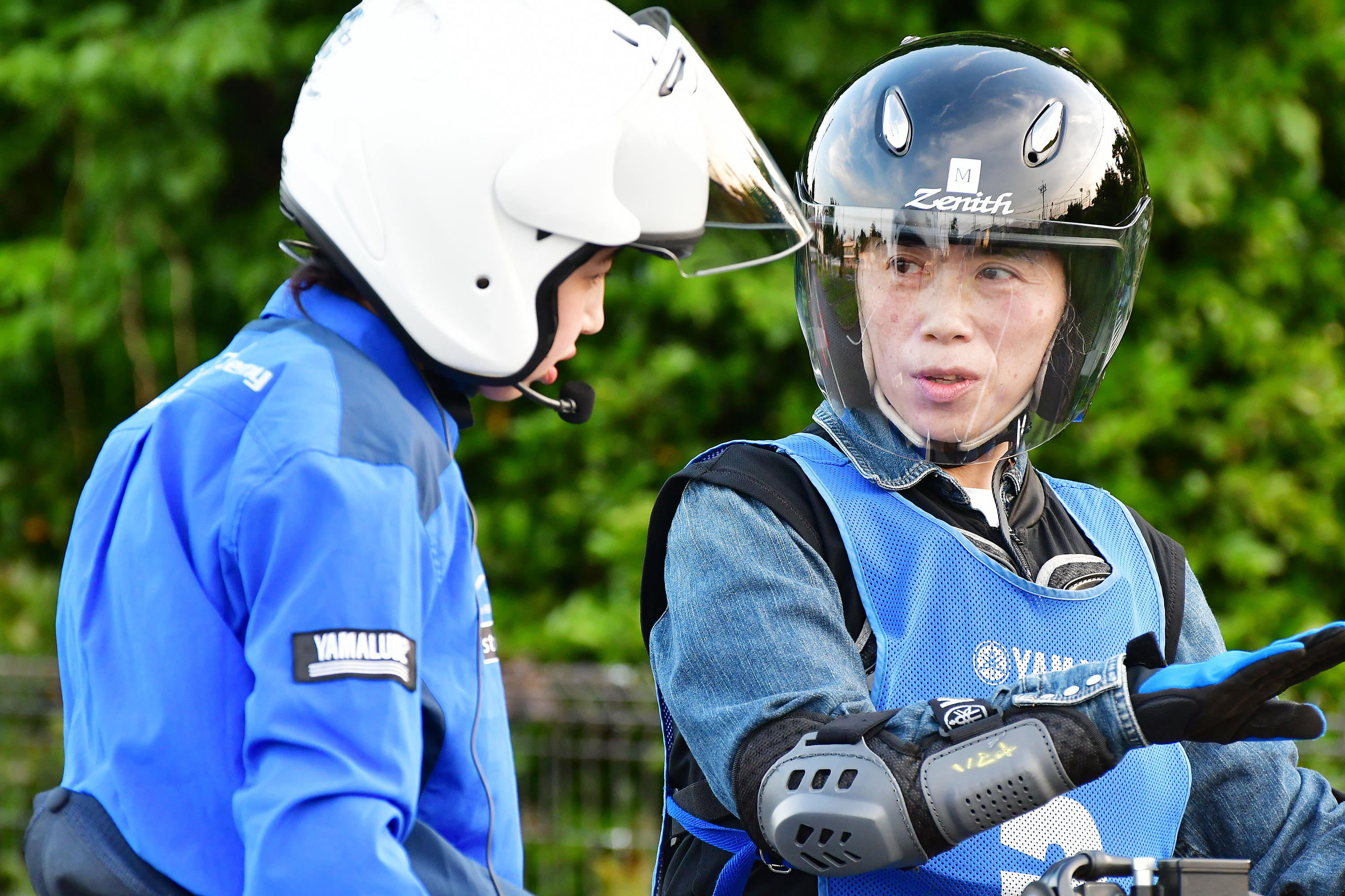 27年ぶりにバイクに乗りたいと思い参加された方