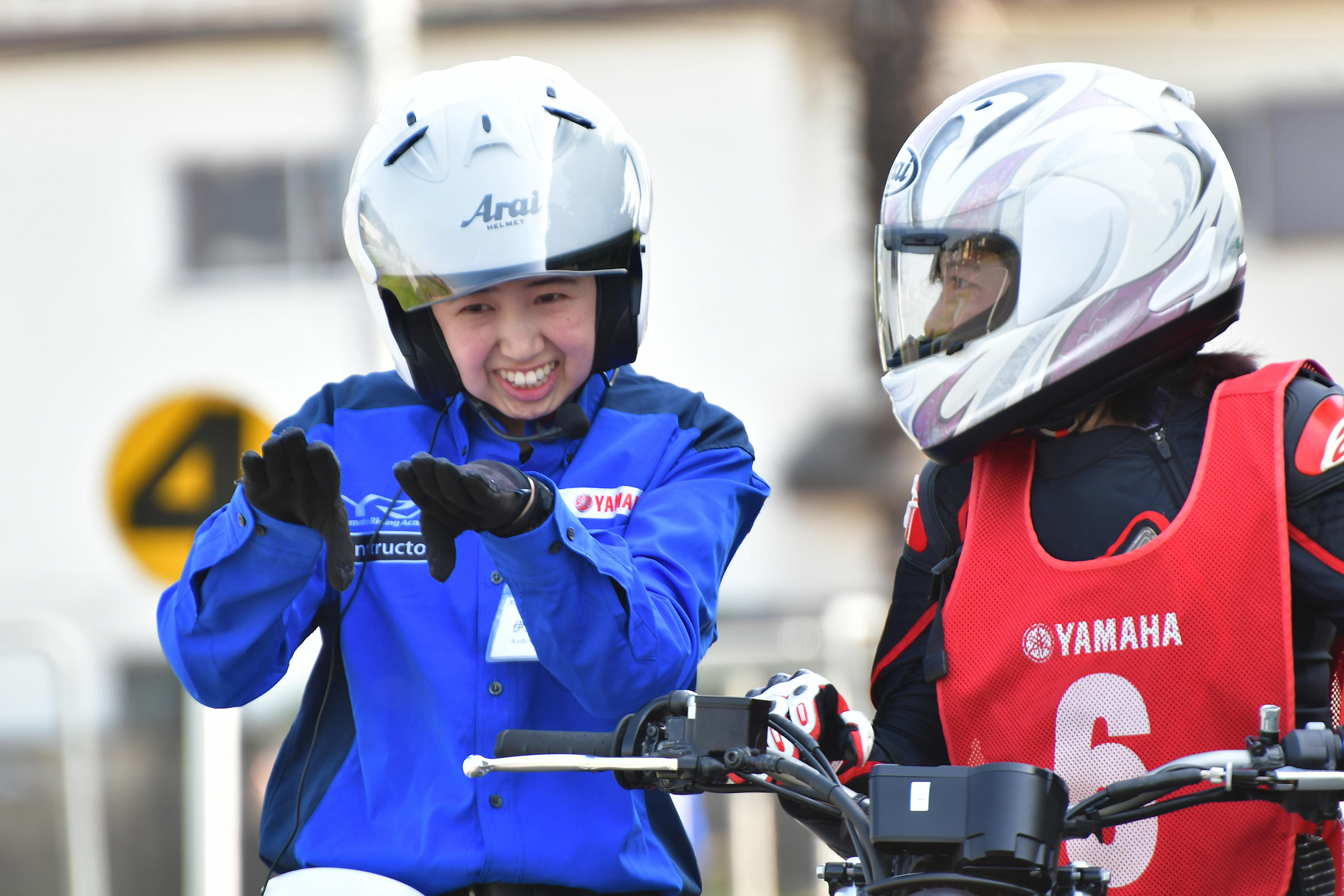 「もう一度バイクに乗りたい」「バイク操作をしっかり習得したい」そんな強い思いから、皆さんインストラクターのアドバイスを活かし、真剣に走る