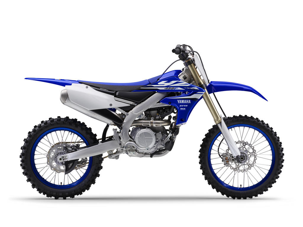 「YZ450F」ディープパープリッシュブルーソリッドE（ブルー）