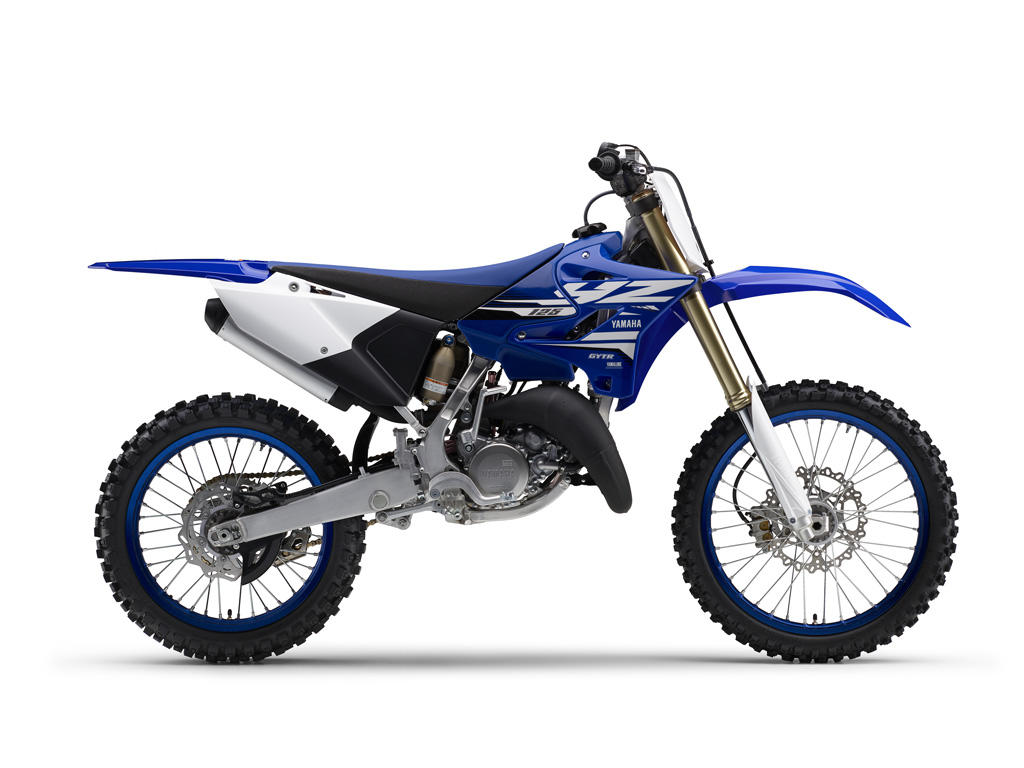 「YZ125」ディープパープリッシュブルーソリッドE（ブルー）