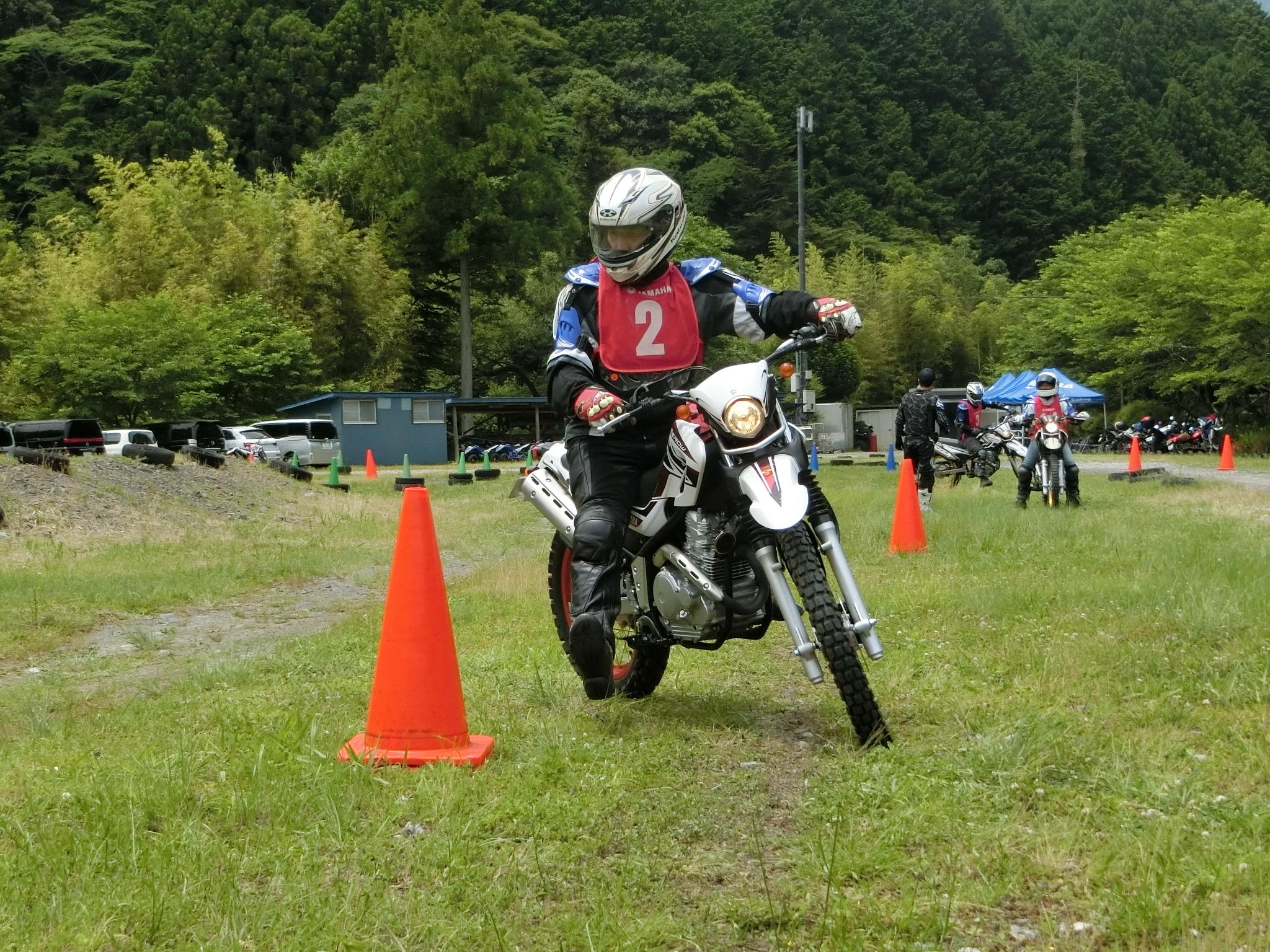 今回はヤマハ親子バイク教室参加の保護者3名にご参加頂きました！