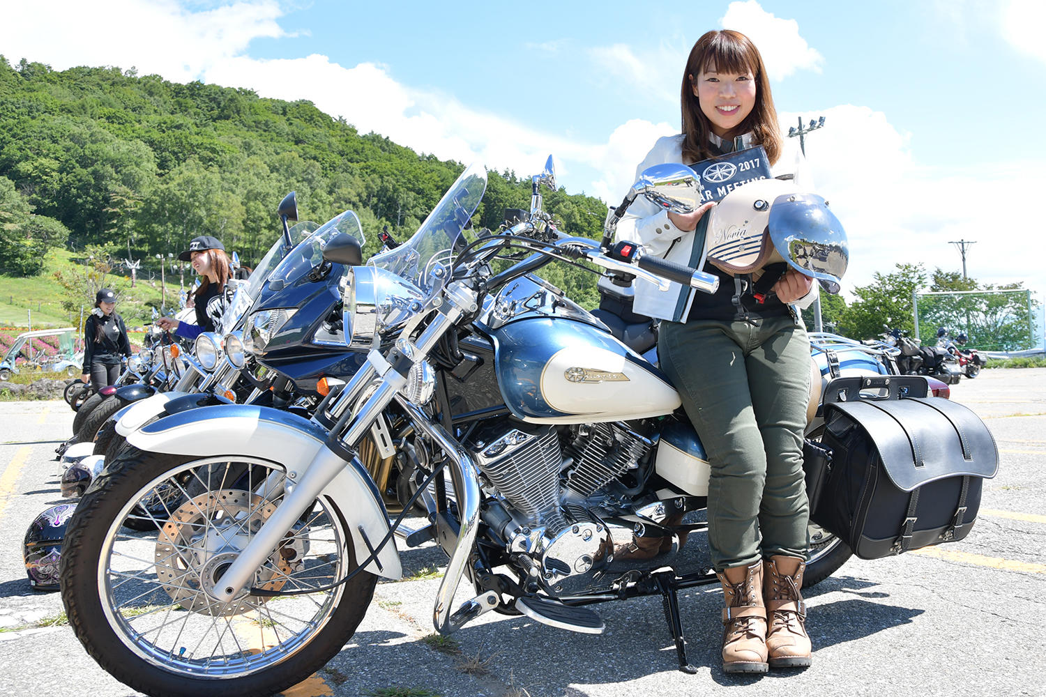 「旅行が好きで、バイクがあればもっと自由な旅ができるんじゃないかとバイクの免許を取得。