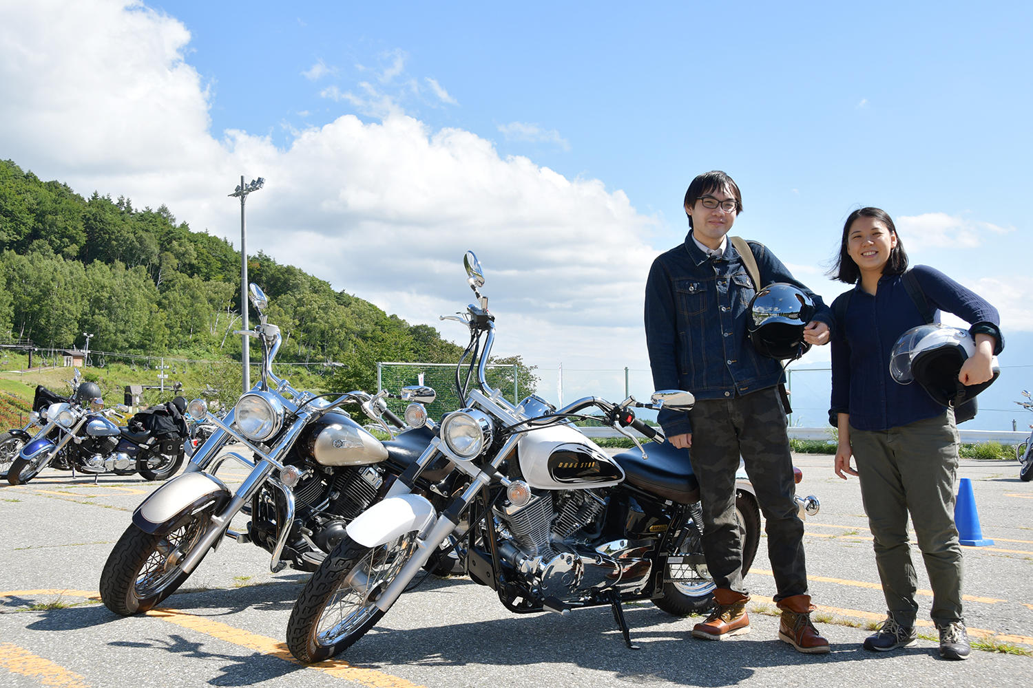 「クラシカルなバイクに興味を持ち、色々調べていました。