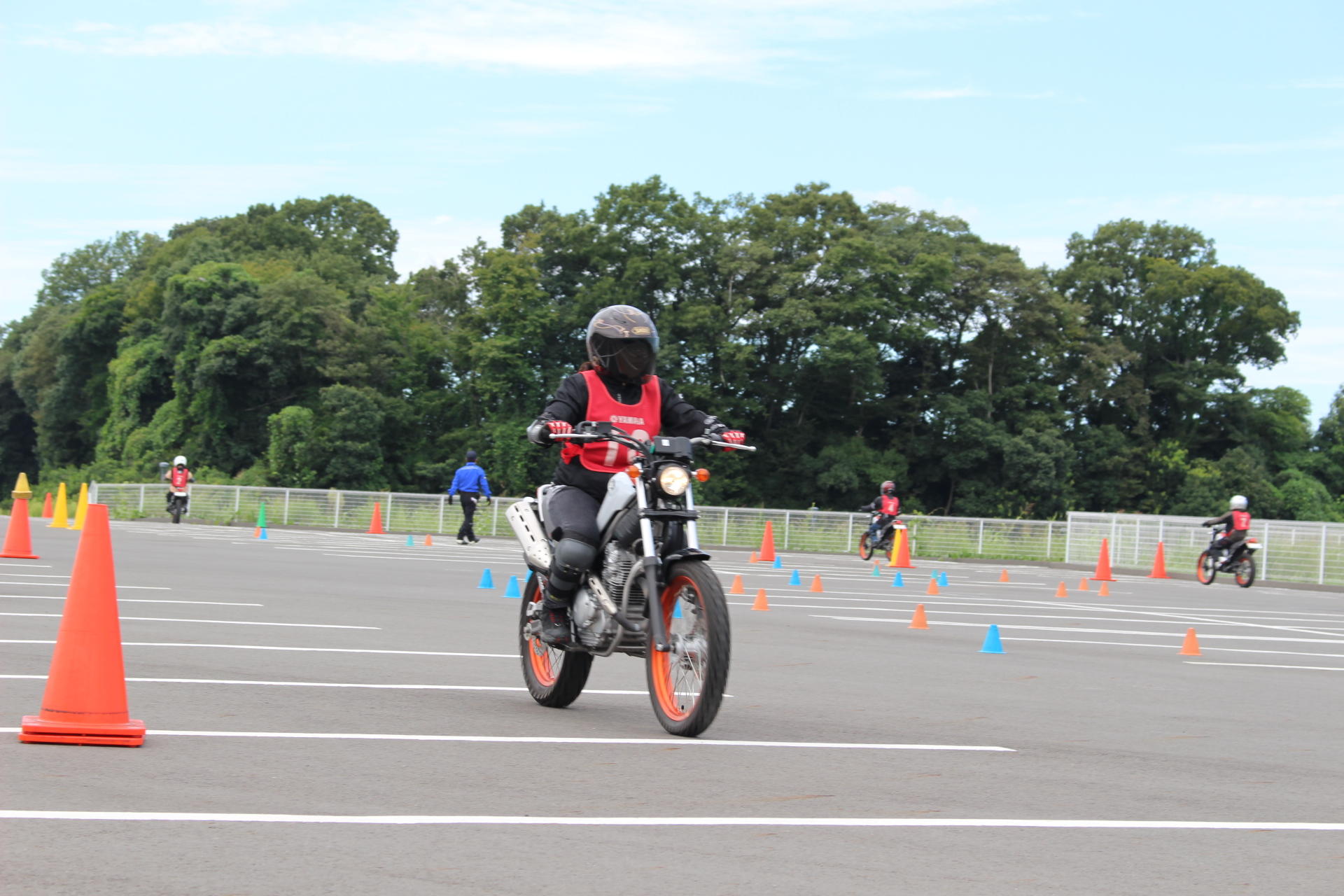 8年間一度もバイクに触ることが無かったけれど、乗りたい気持ちはずっとあり、自分に合ったスクールがあれば参加したいと思っていた方