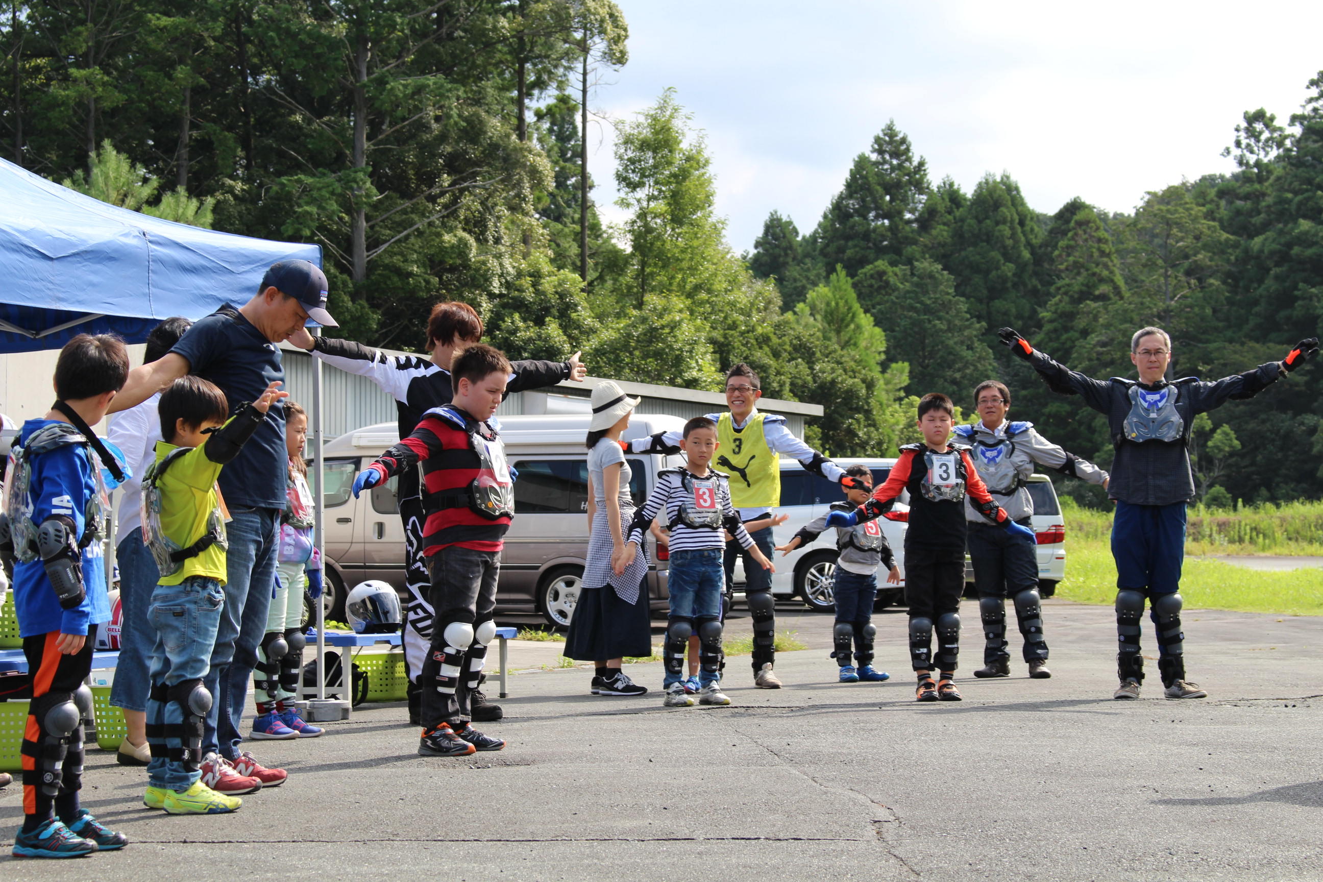 ヤマハ親子バイク教室の参加対象は小学１年生から６年生まで。