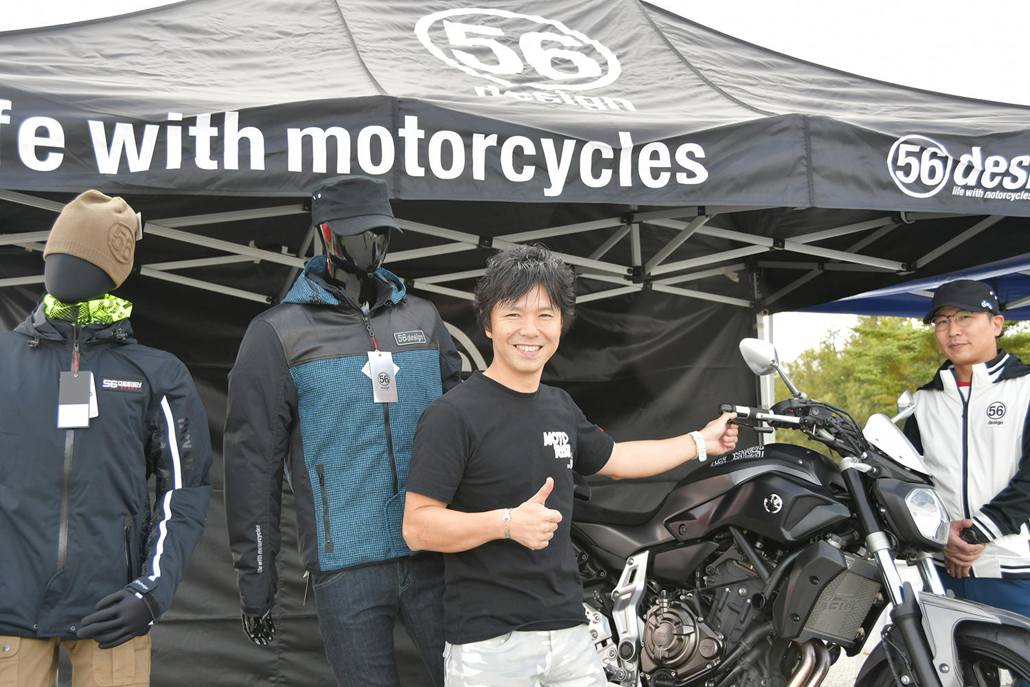 中野真矢さんプロデュースのバイクアパレル・ライディンググッズブランド「56デザイン」さん