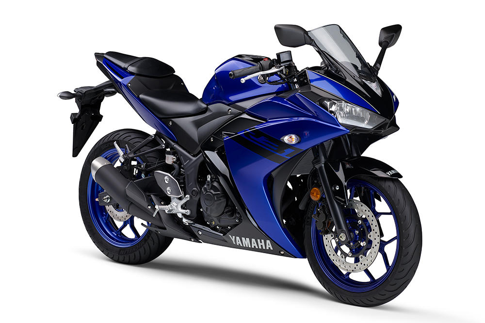 ↑「YZF-R3 ABS」「YZF-R25 ABS／YZF-R25」