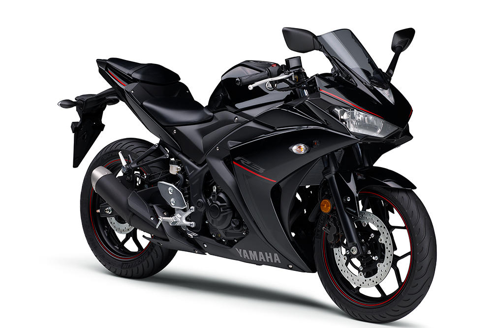 ↑「YZF-R3 ABS」「YZF-R25 ABS／YZF-R25」