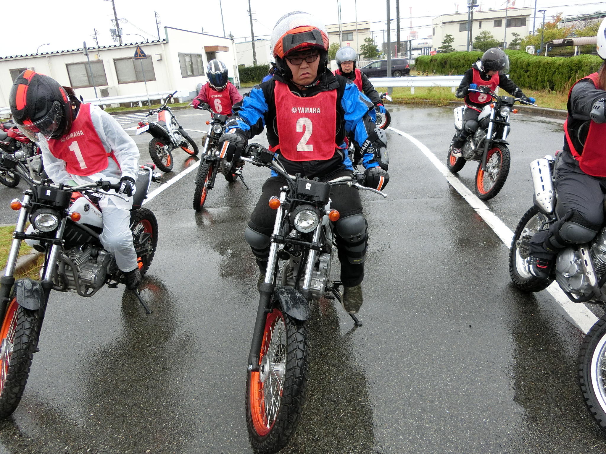 教習所を卒業して以来一度もバイクに乗っていなかった、本日が公道デビューの方