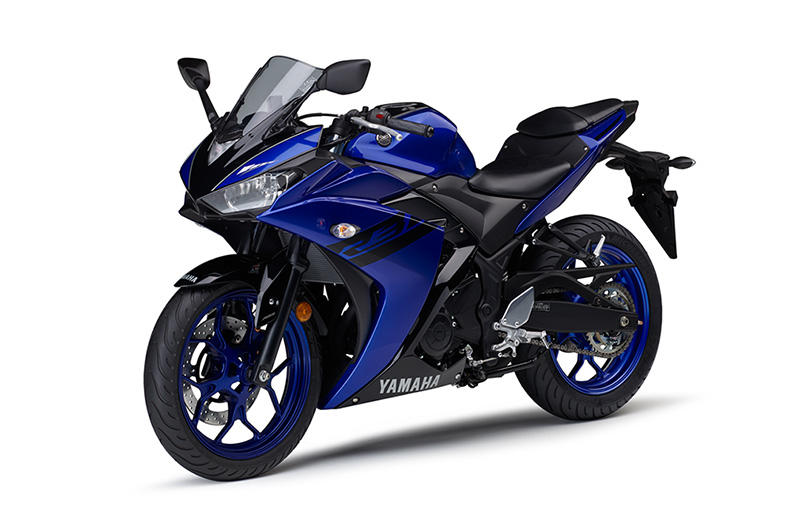 【 YZF-R25のブルー】