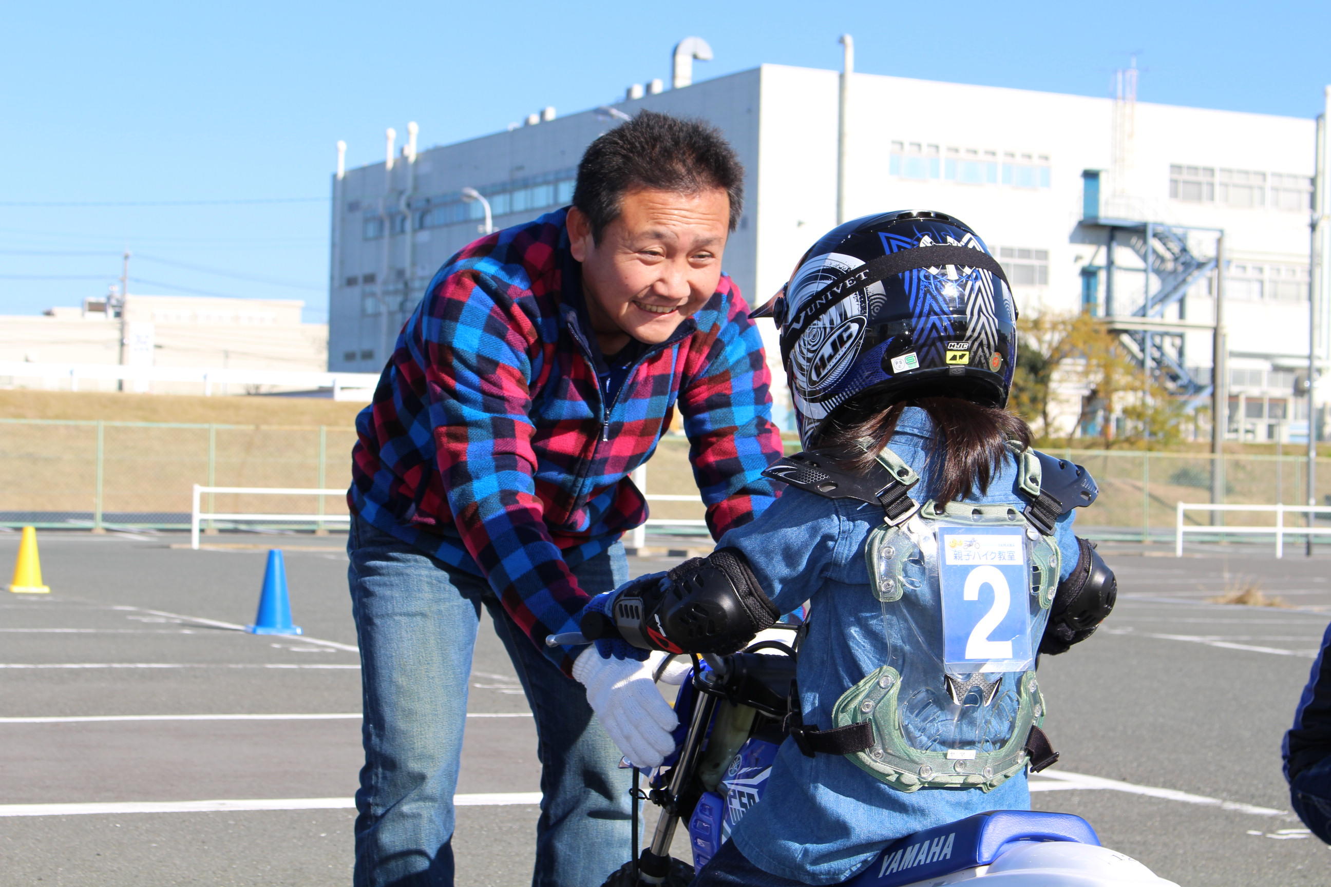 アクセルワークの練習をします