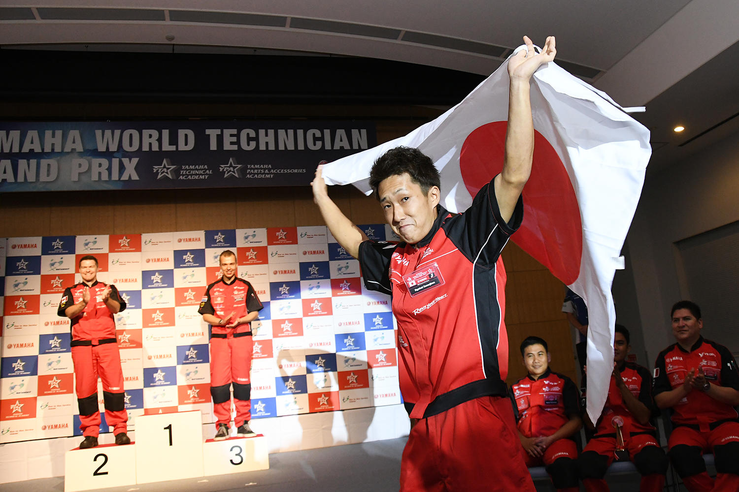 実は前回、2016年に行われたWTGPのスポーツモデルクラスのチャンピオンは、なんと！　日本代表の鮫島遼平さんでした（YSP川崎中央）