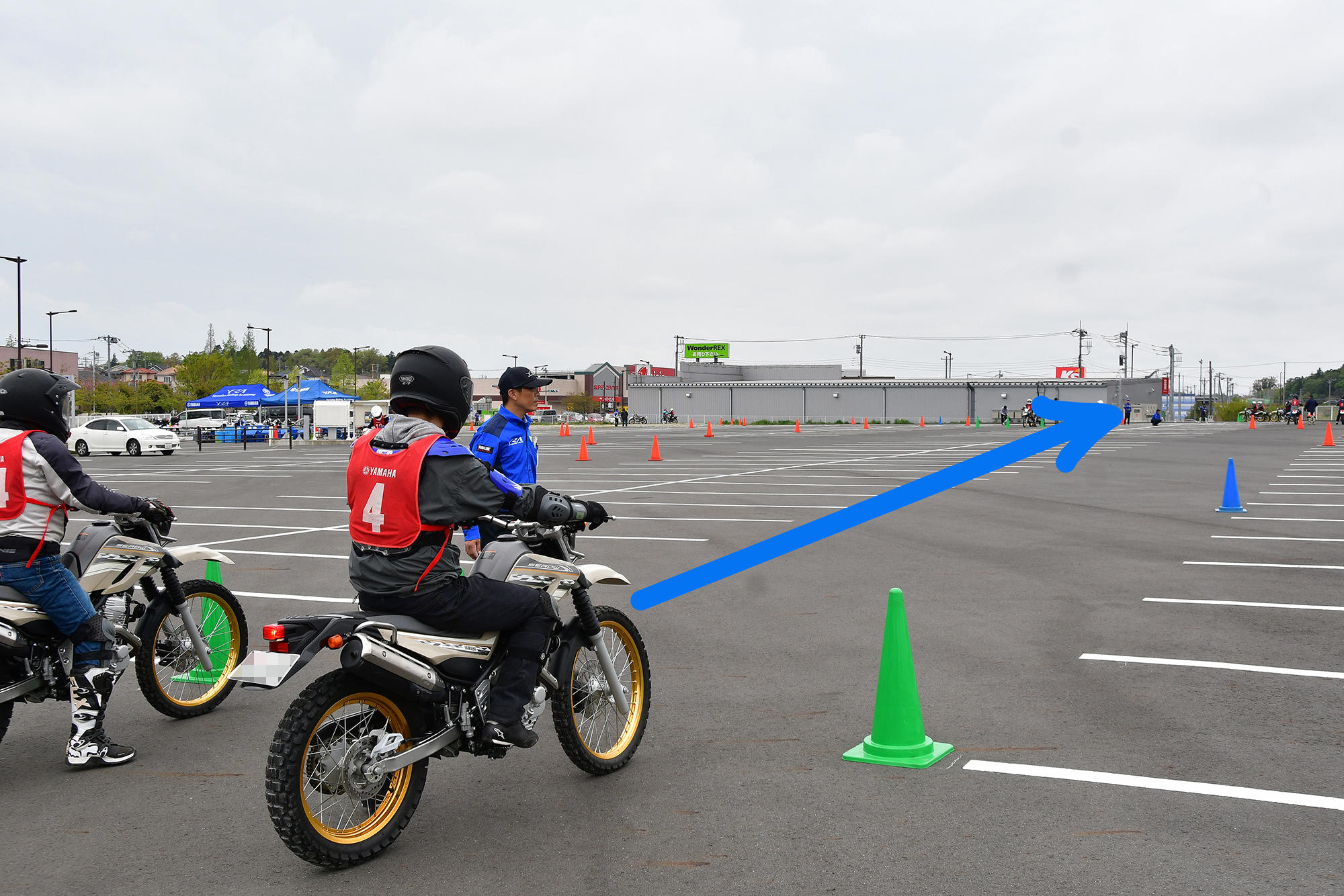 ちょっと登り坂