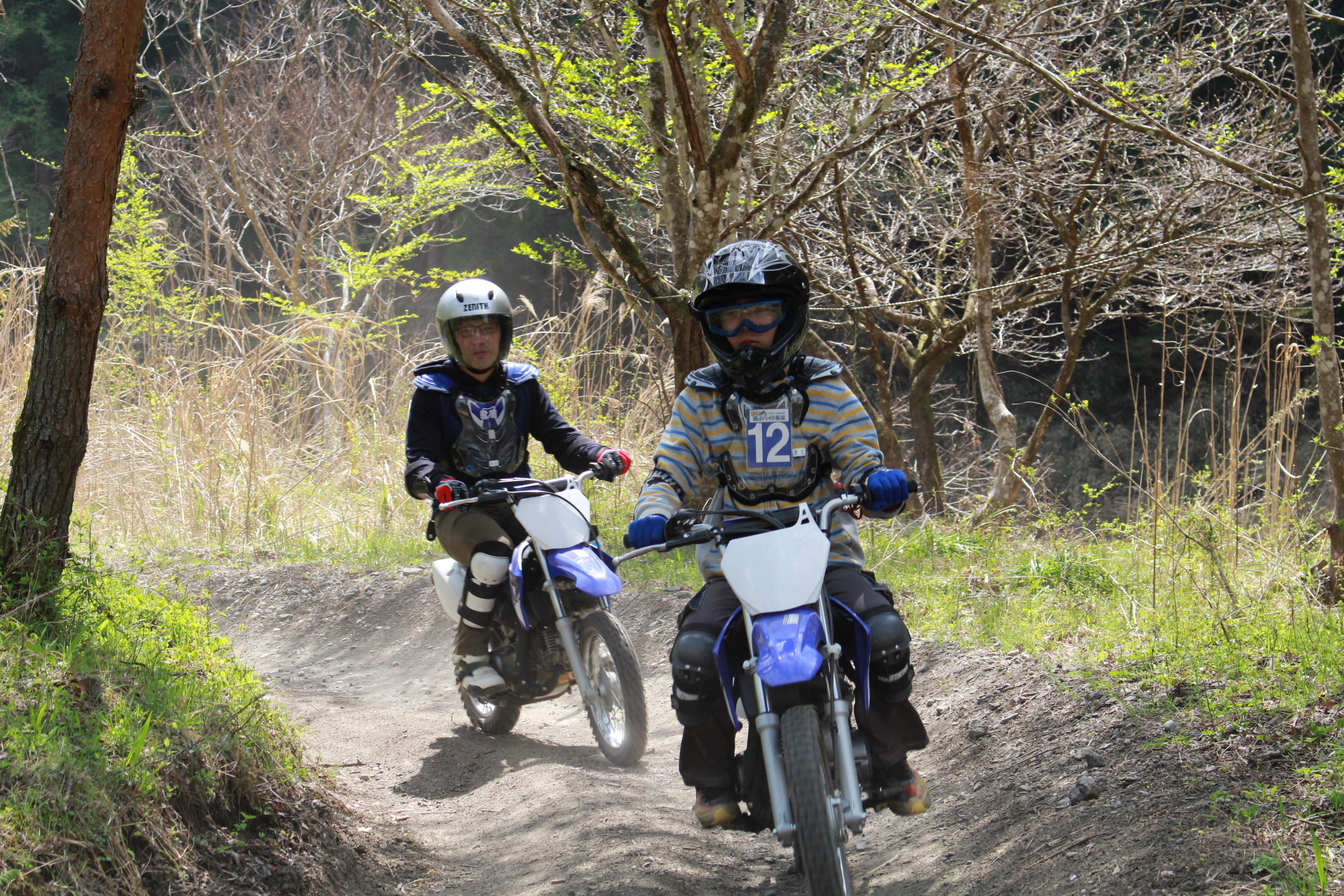 「もうすぐ中学生となり、親子の会話も減ってきましたが、バイク教室の話は盛り上がるので今日が最後なので残念です。」