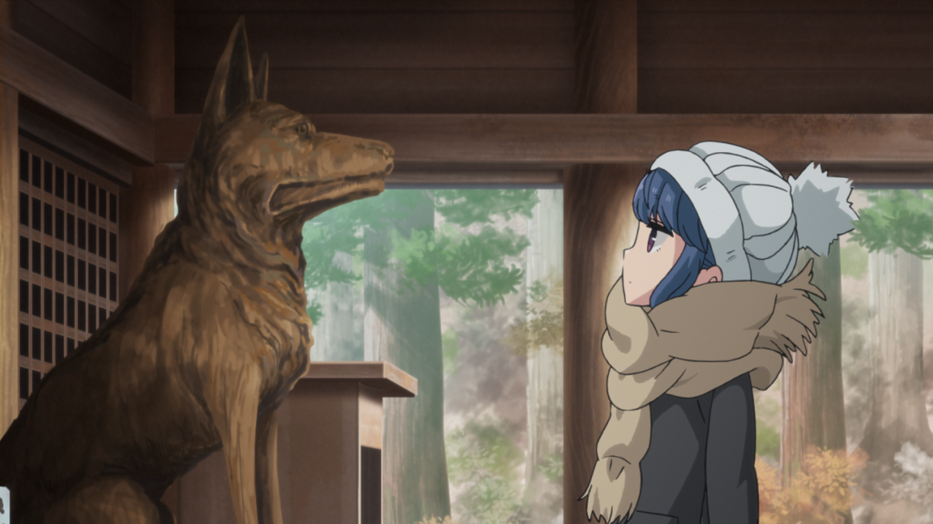 アニメ9話に登場した、光善寺の霊犬早太郎(霊犬悉平（しっぺい）太郎)のゆかりの地でもあります。