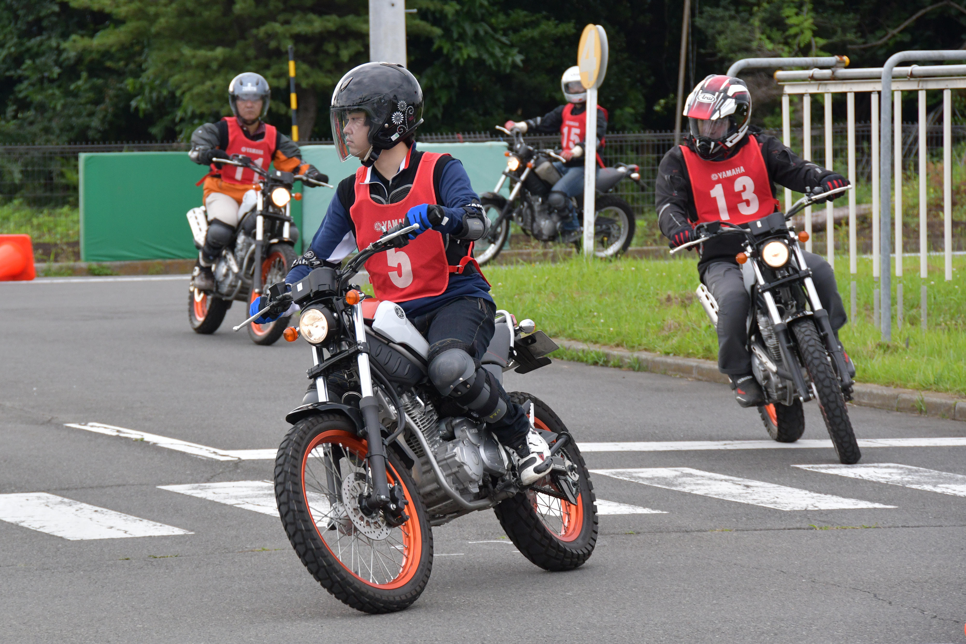 レッスンが進むにつれて走りがスムーズになっています。