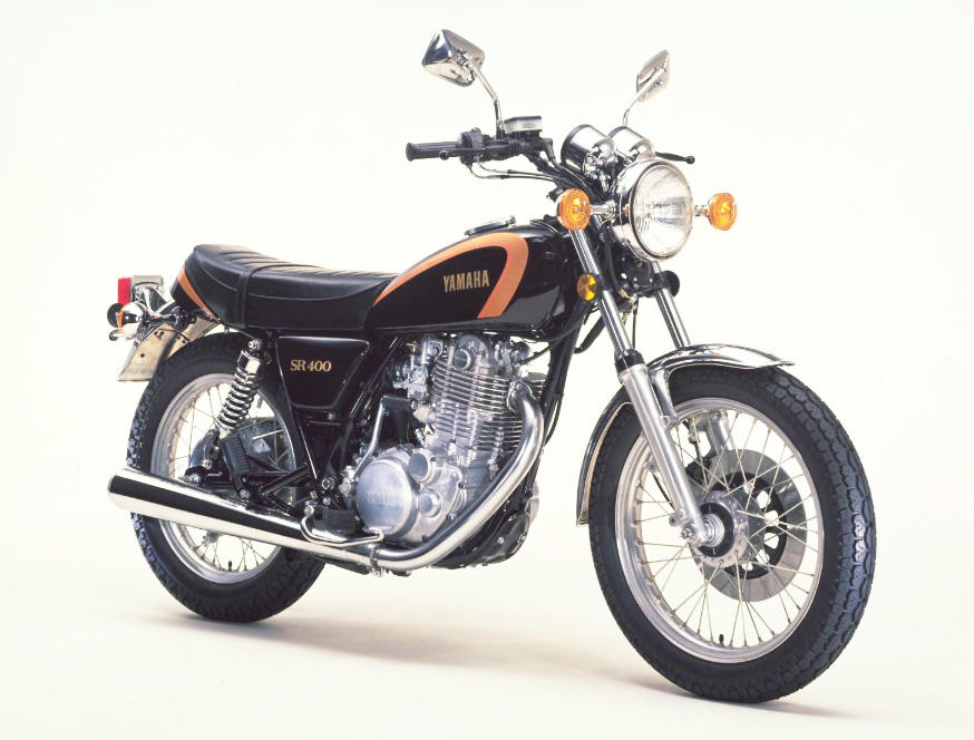 ▲1978年 SR400初代モデル