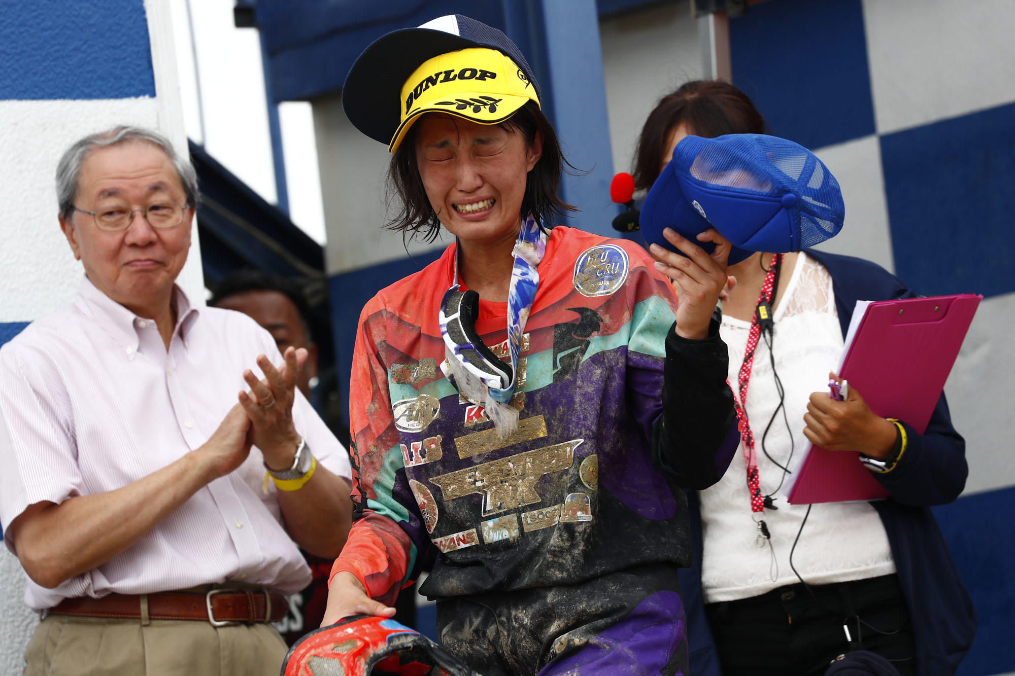 さらに安原選手にとっては全日本初の2連勝だったこともあり、涙涙の表彰式となりました。