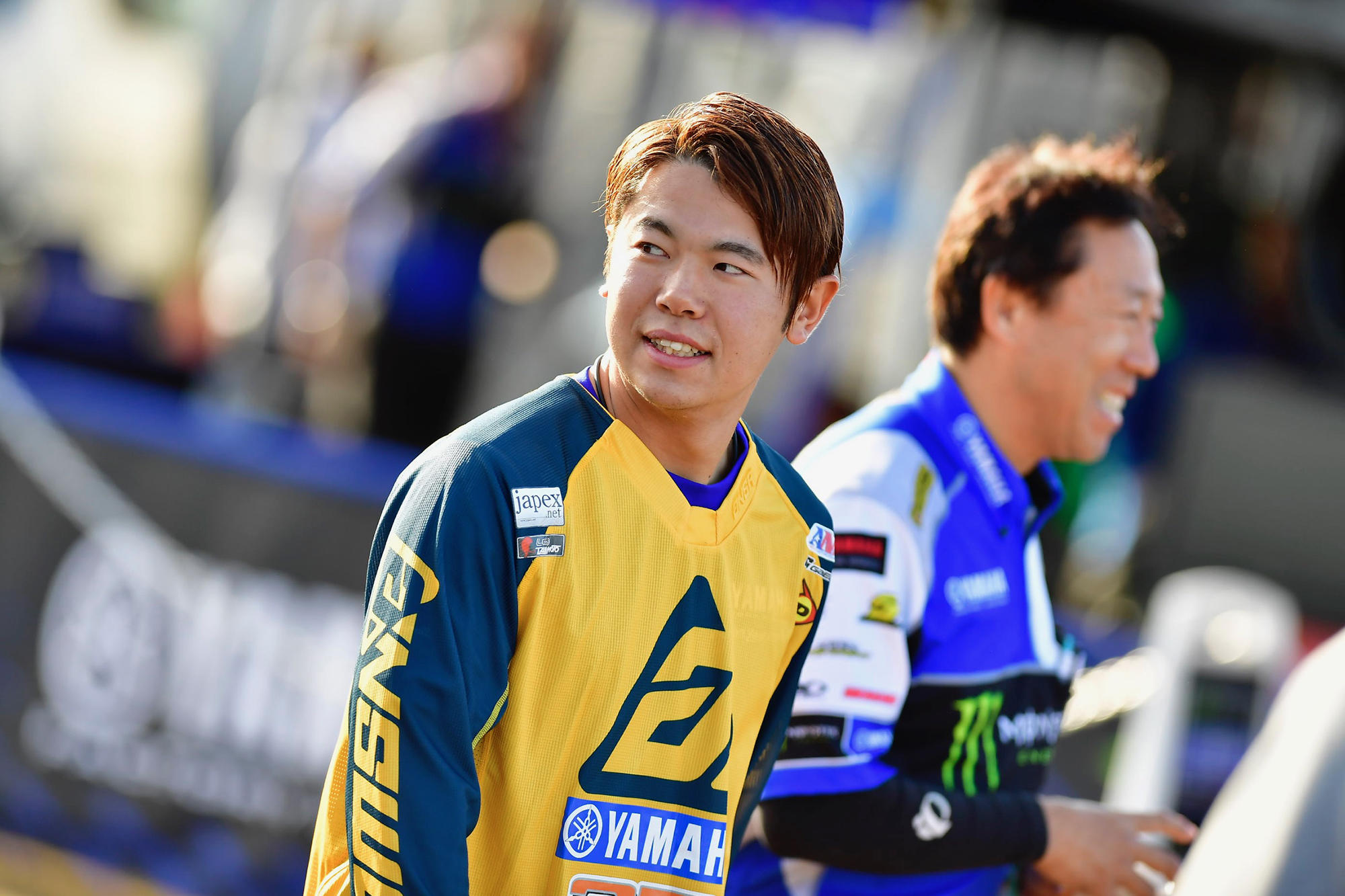 渡辺選手は2017シーズン、「YAMAHA FACTORY RACING TEAM」からYZ250FMで全日本のIA2に参戦し、まさに昨年のMFJGPでチャンピオン獲得を決めたのでした。