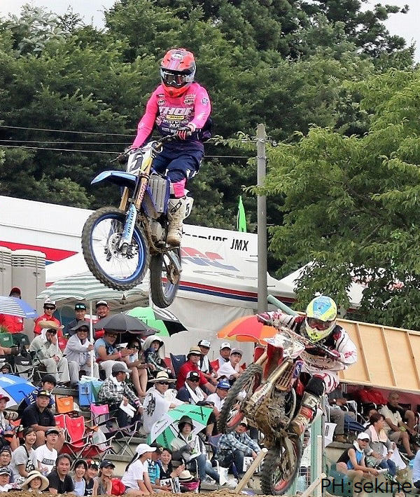 2018年全日本モトクロス選手権R6東北大会のゴール