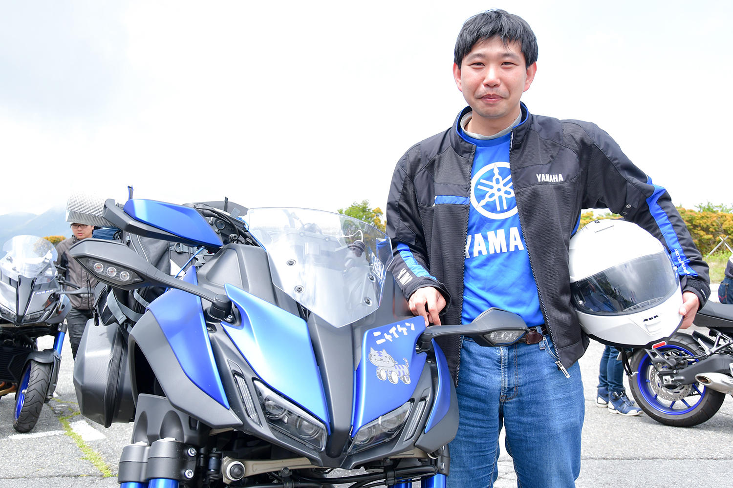 バイク歴2カ月半というオーナーさん。