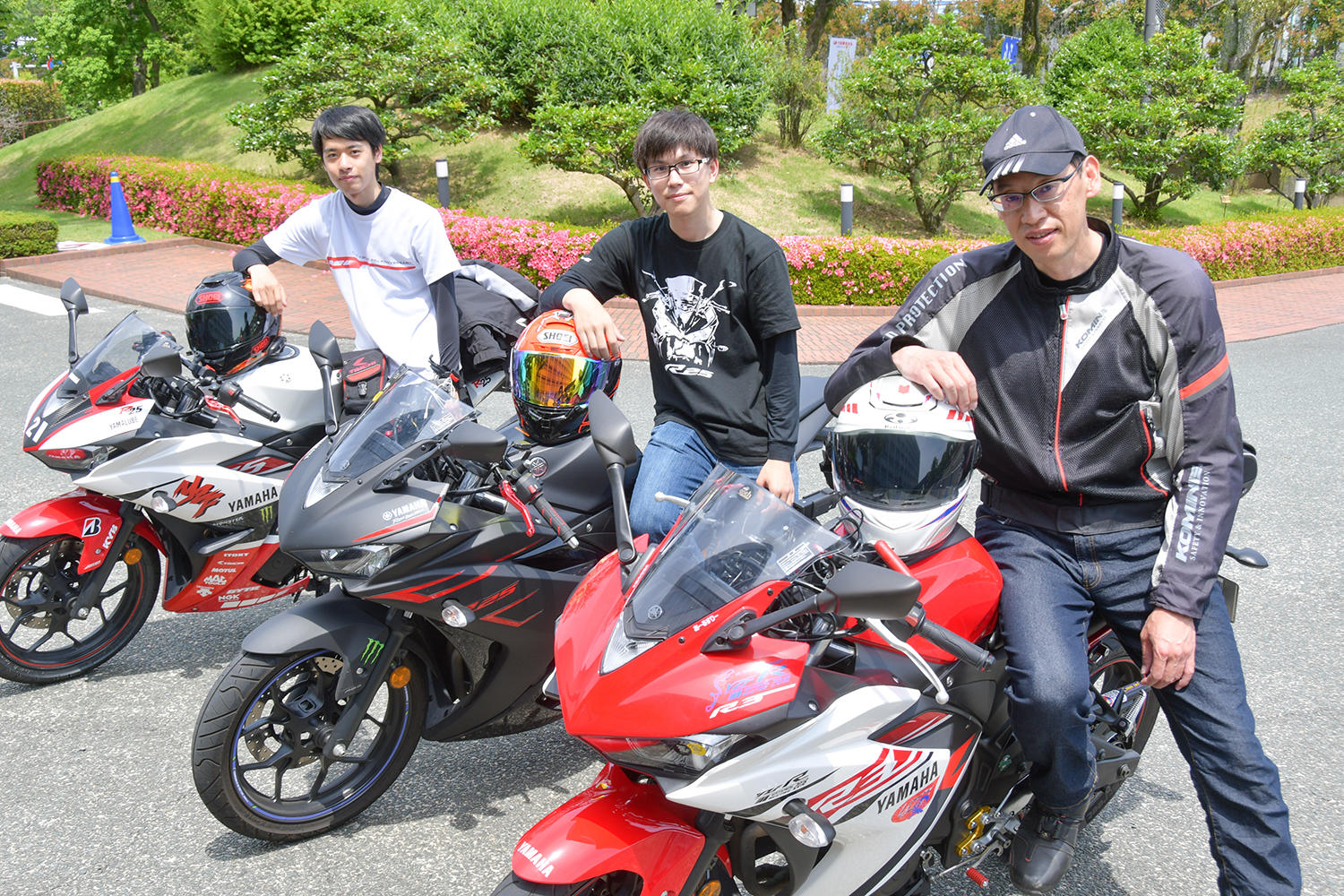 さてさて、少し脱線してしまいましたが、「YZF-R3/R25オーナーズフォトツアー」は、みんなで集まって写真を撮って仲間を作ろう！