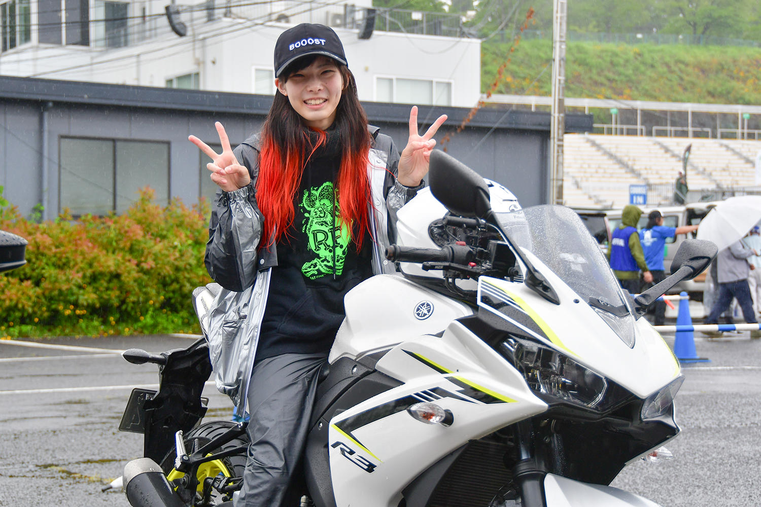 2018年8月からYZF-R3オーナーになった介護士さん。