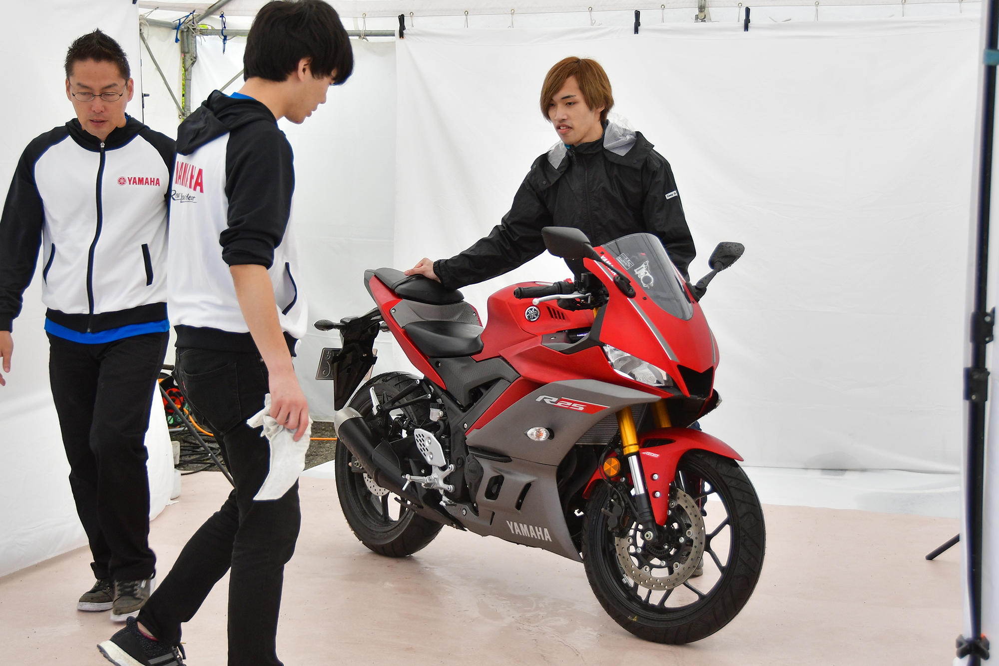 「YZF-R3/R25オーナーズフォトツアー」も残すは、7月6日北海道・マリンウェーブ小樽での開催のみ。