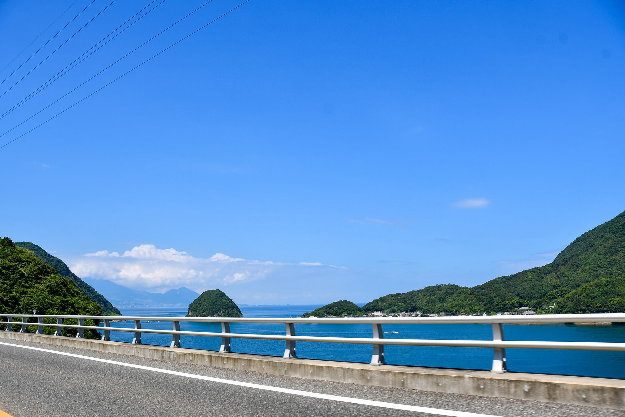 天気に恵まれたこともあって、天城橋からの眺めは爽快！