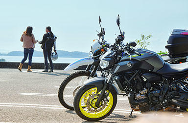 どこまでも広がる青い空に青い海。オーシャンビューに癒された♡　ヤマハ バイクレンタル おすすめツーリングコース　熊本・天草編