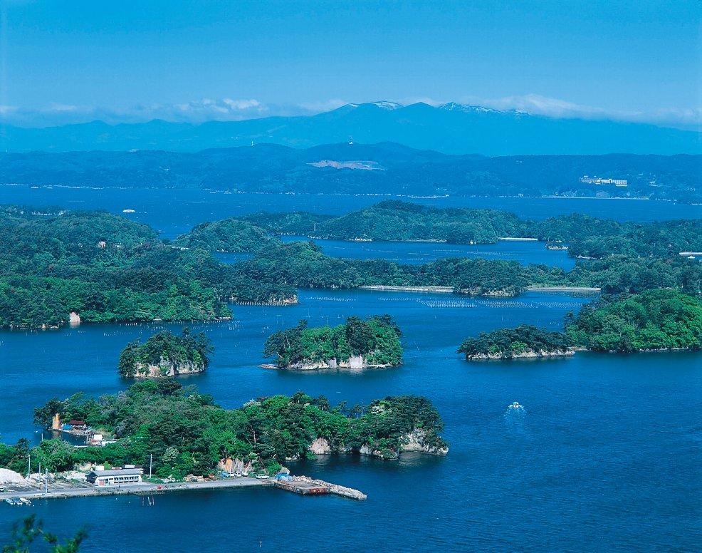 日本三景の一松島をはじめ