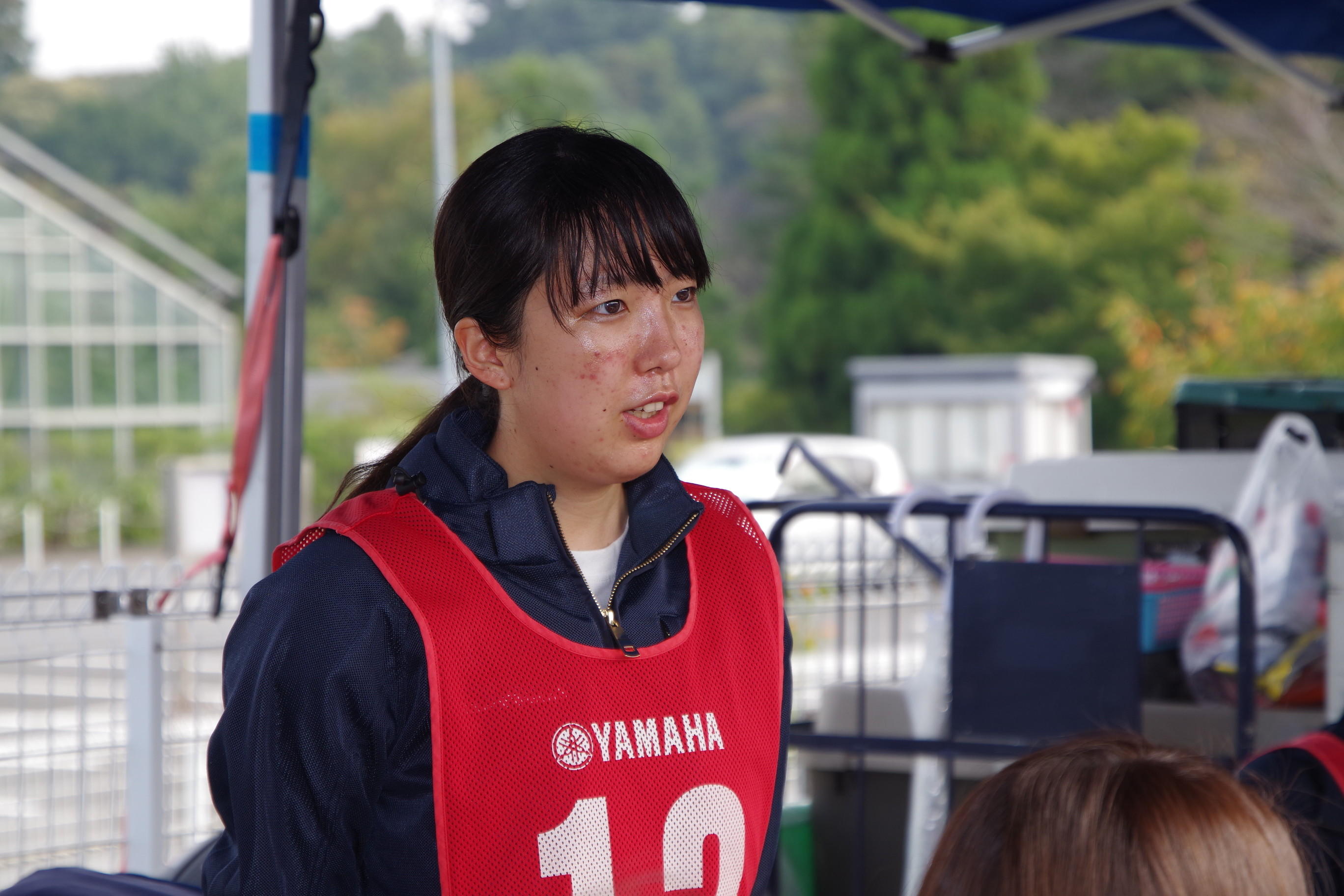 「お父さんの原付バイクを借りたこともありましたが、最近は乗っていなくて。レッスンでしっかり練習して自信をつけたいなと思い、参加しました。」