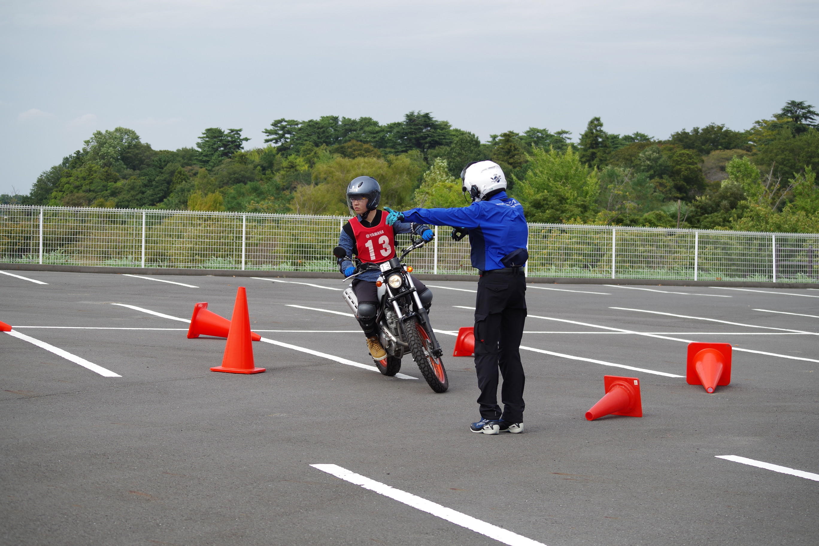 午前中のレッスンで学んだことを活かしながら...