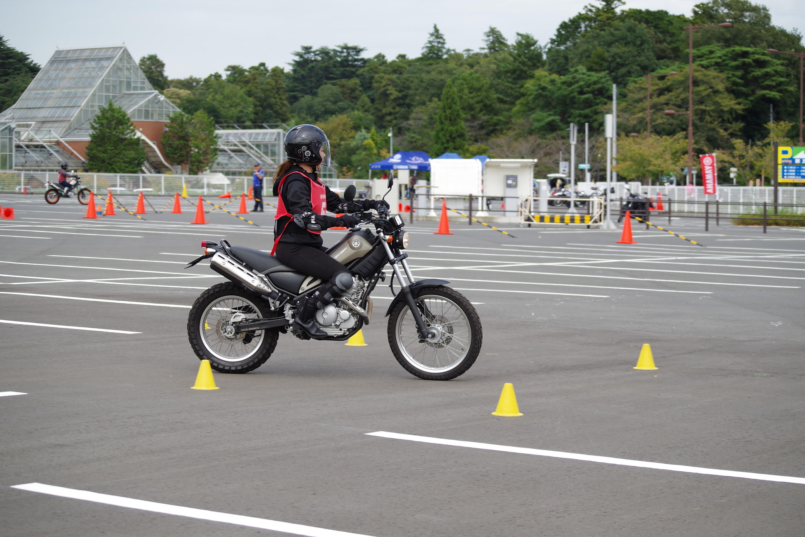 総合コースを走ってレッスンの総復習。