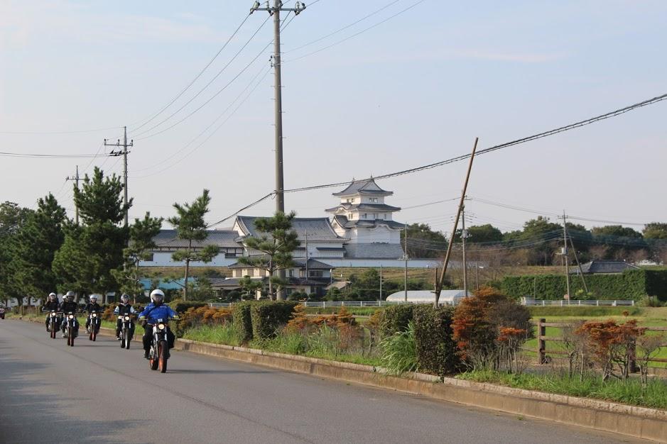 ツーリング目的地は千葉県立関宿城博物館。