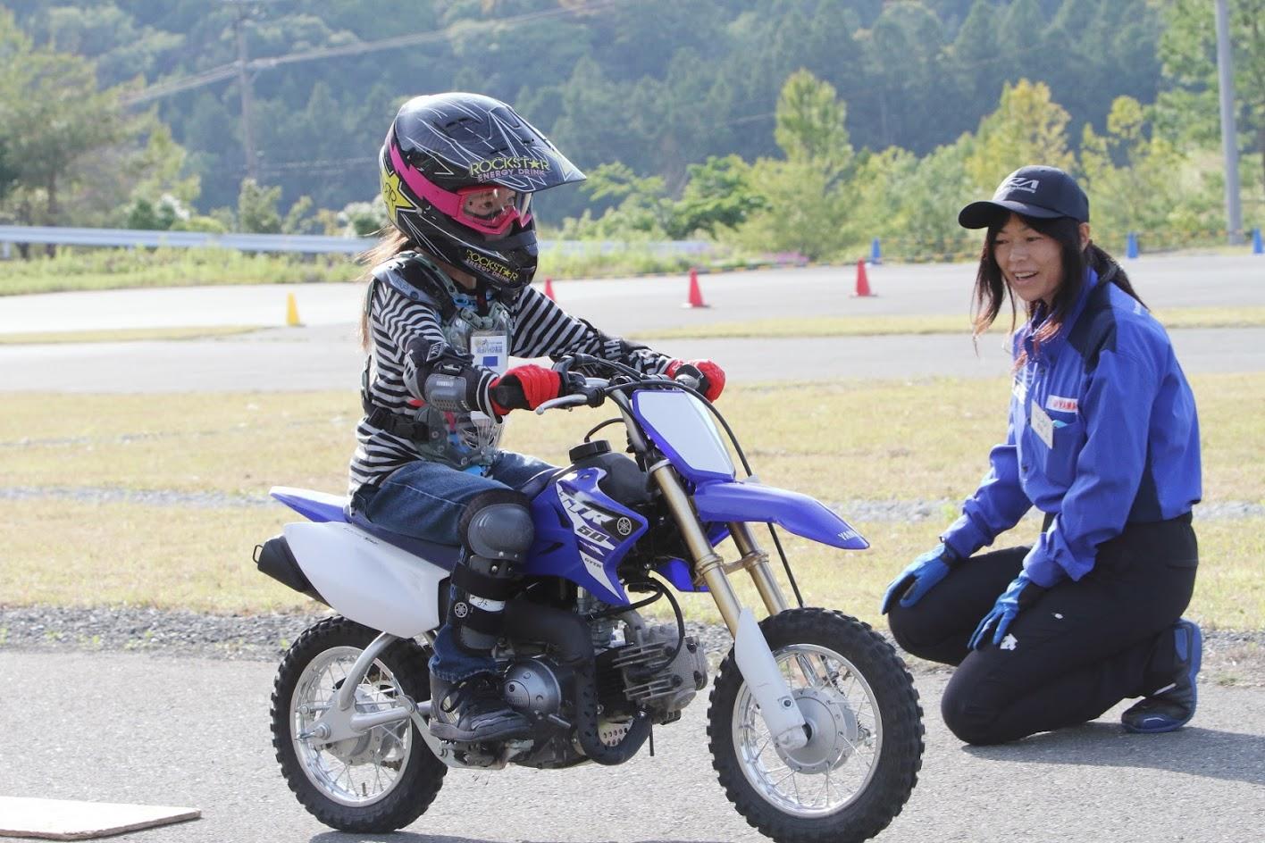 これまで9年間、「自分も大好きなバイクの楽しさを、子供たちに伝えたい」と教室をつくり上げてきました。