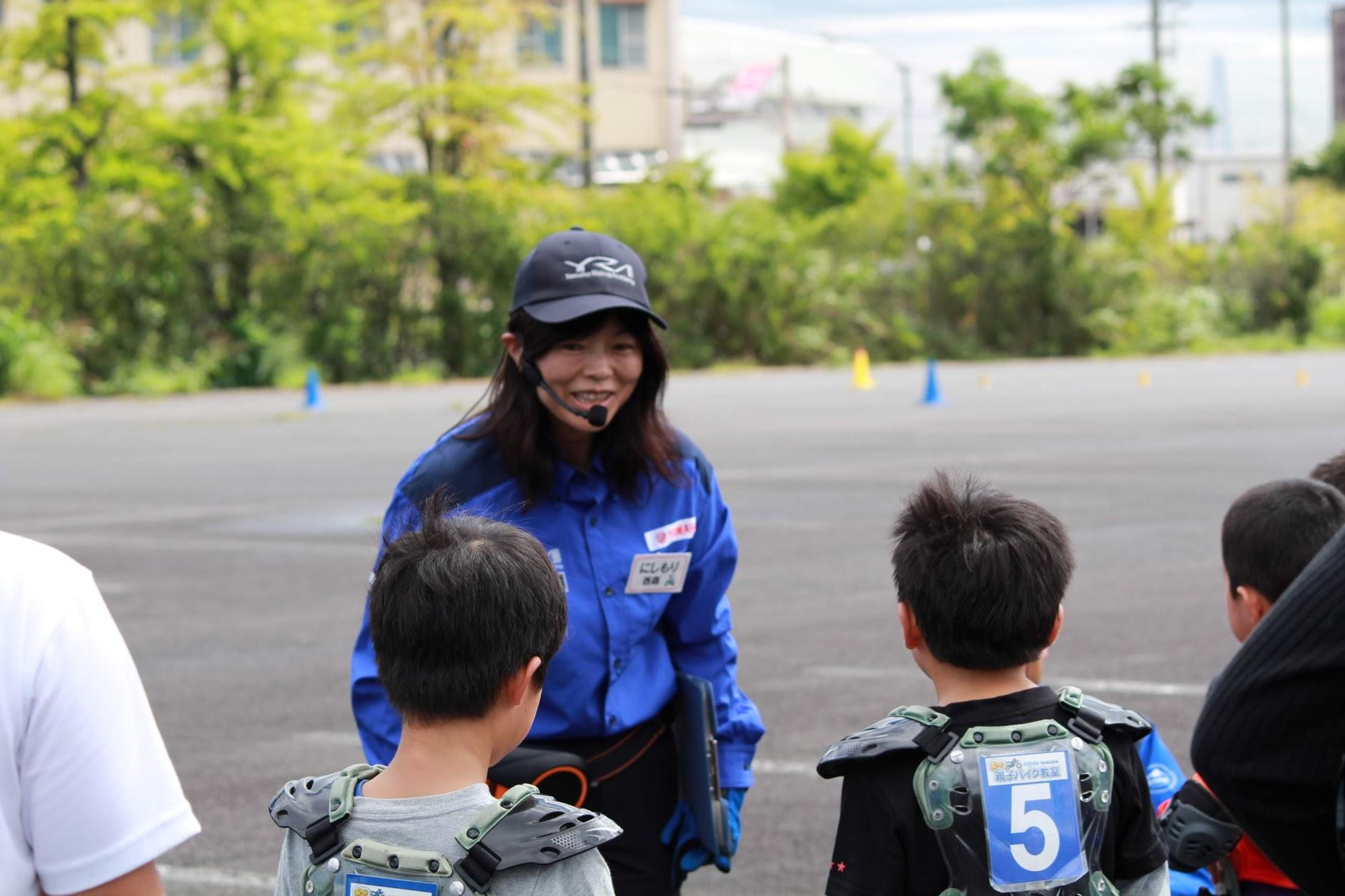 「大きくなってもバイクの楽しさを忘れないでいてほしい。そしてもし免許を取ったら、実際に肩を並べて走ることができたら...」という思いを抱いていた西森インストラクター。そんな夢を叶えてくださったのは愛知県に住むYさんです。