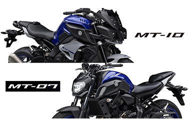 MT-10 / MT-07　2020モデル発表