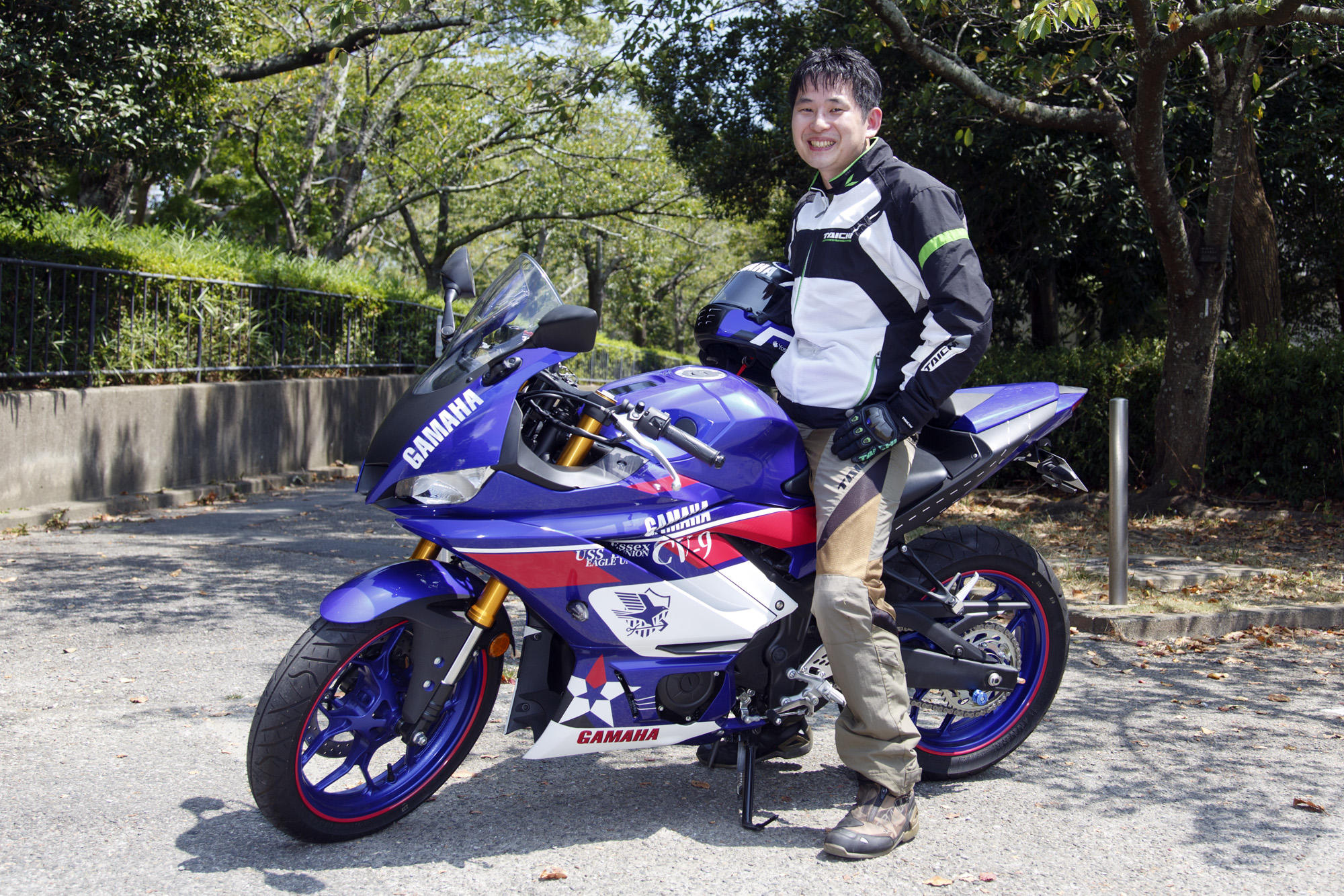 赤魔さんとYZF-R25 エセックスモデル