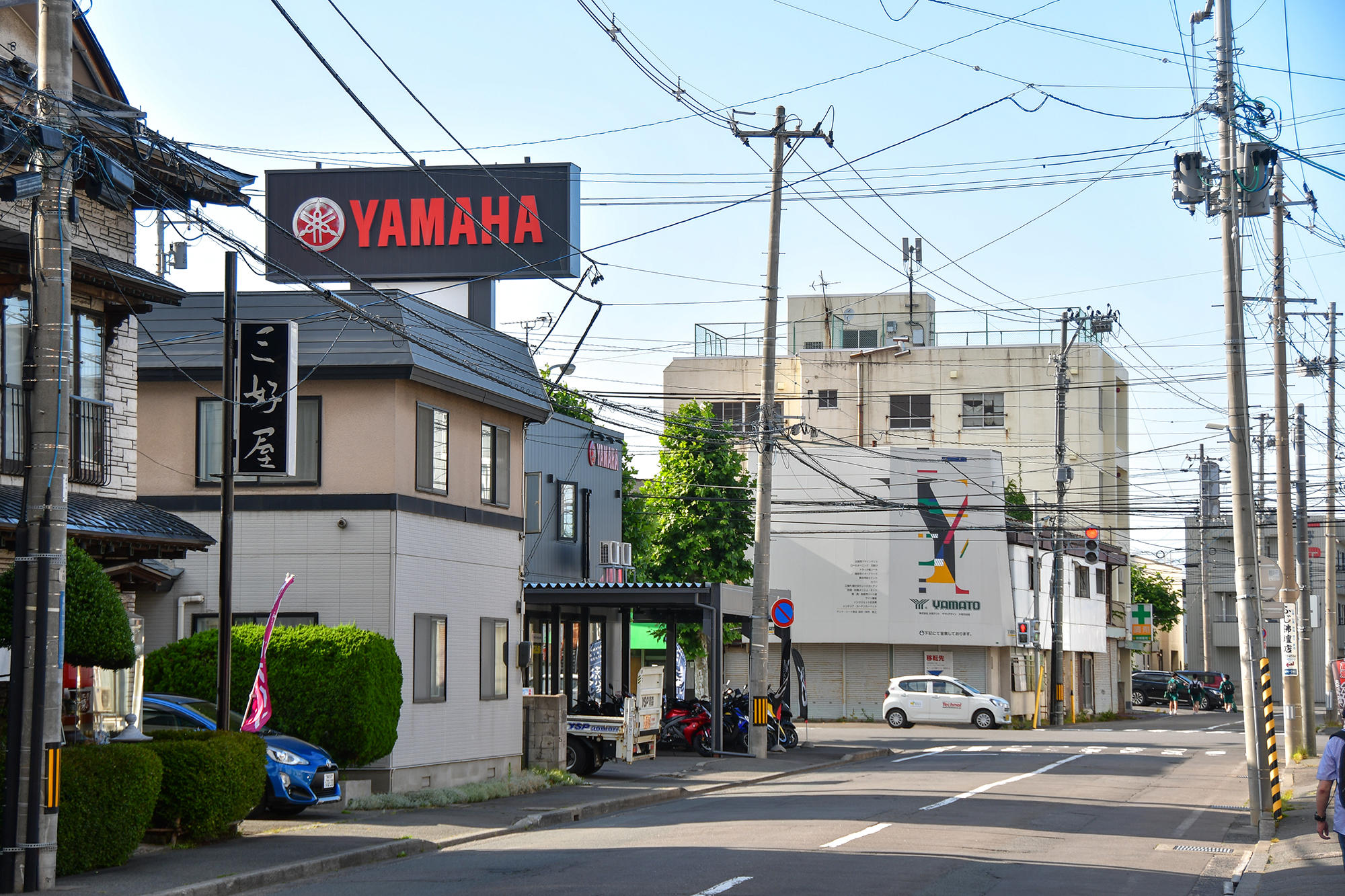 まさに青森市内の中心地に位置しています。