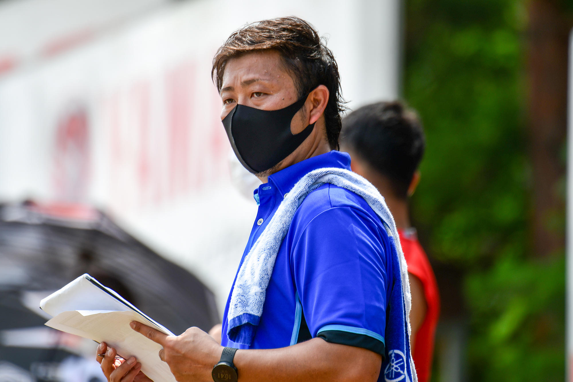 現在YZシリーズの開発ライダー小島 太久摩さんをコーチ