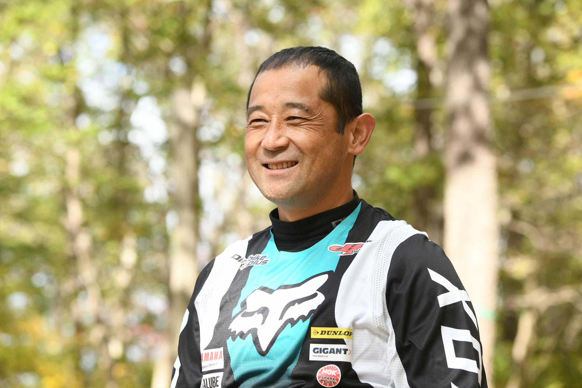 YZ125開発ライダーである鈴木 健二さんです。