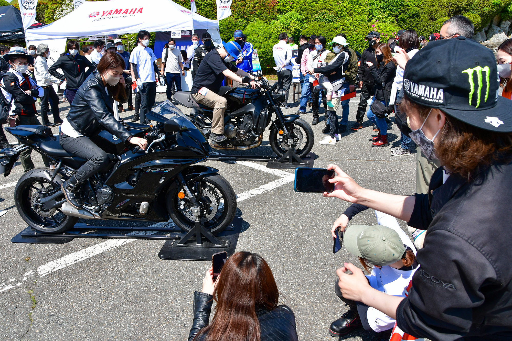 YAMAHA Rider's Café YZF-R7 試乗