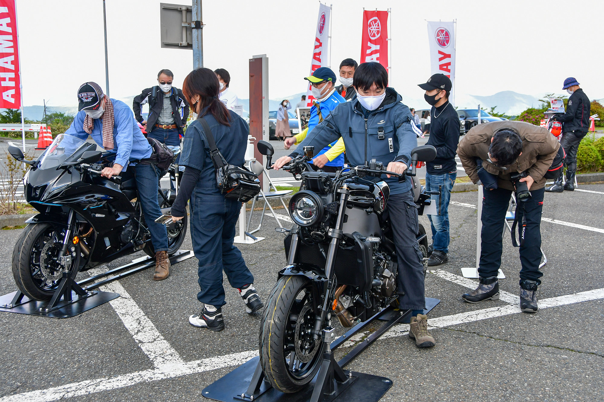 YAMAHA Rider's Café XSR900 試乗