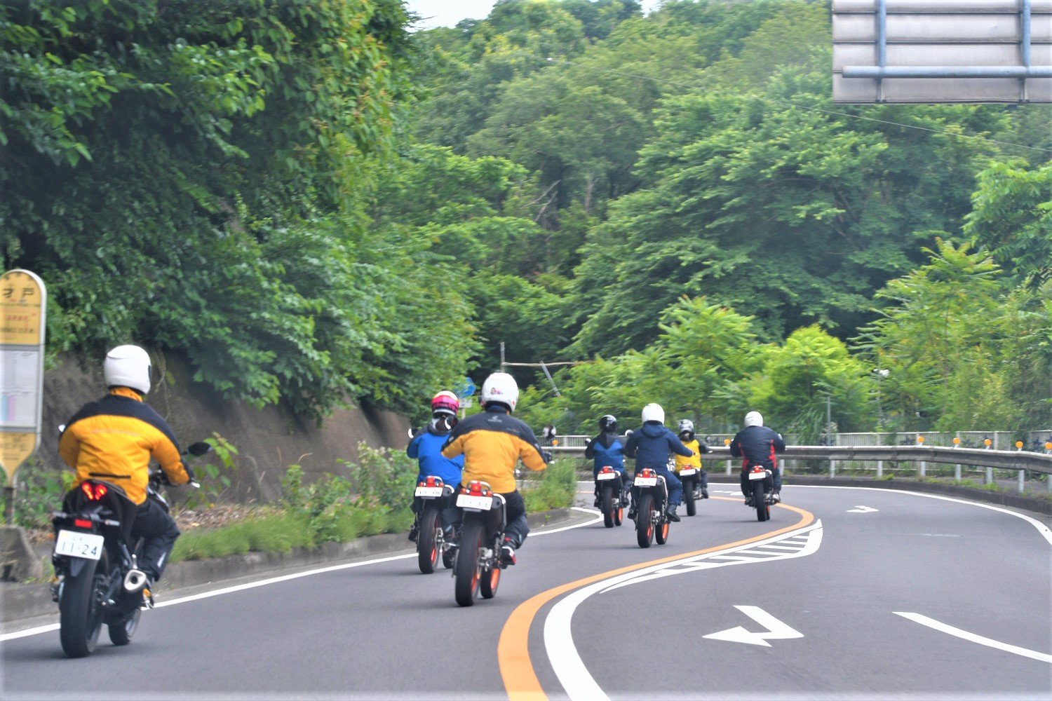 大磯ロングビーチから出発し、中井中央公園へ。片道約30分のプチツーリングです。