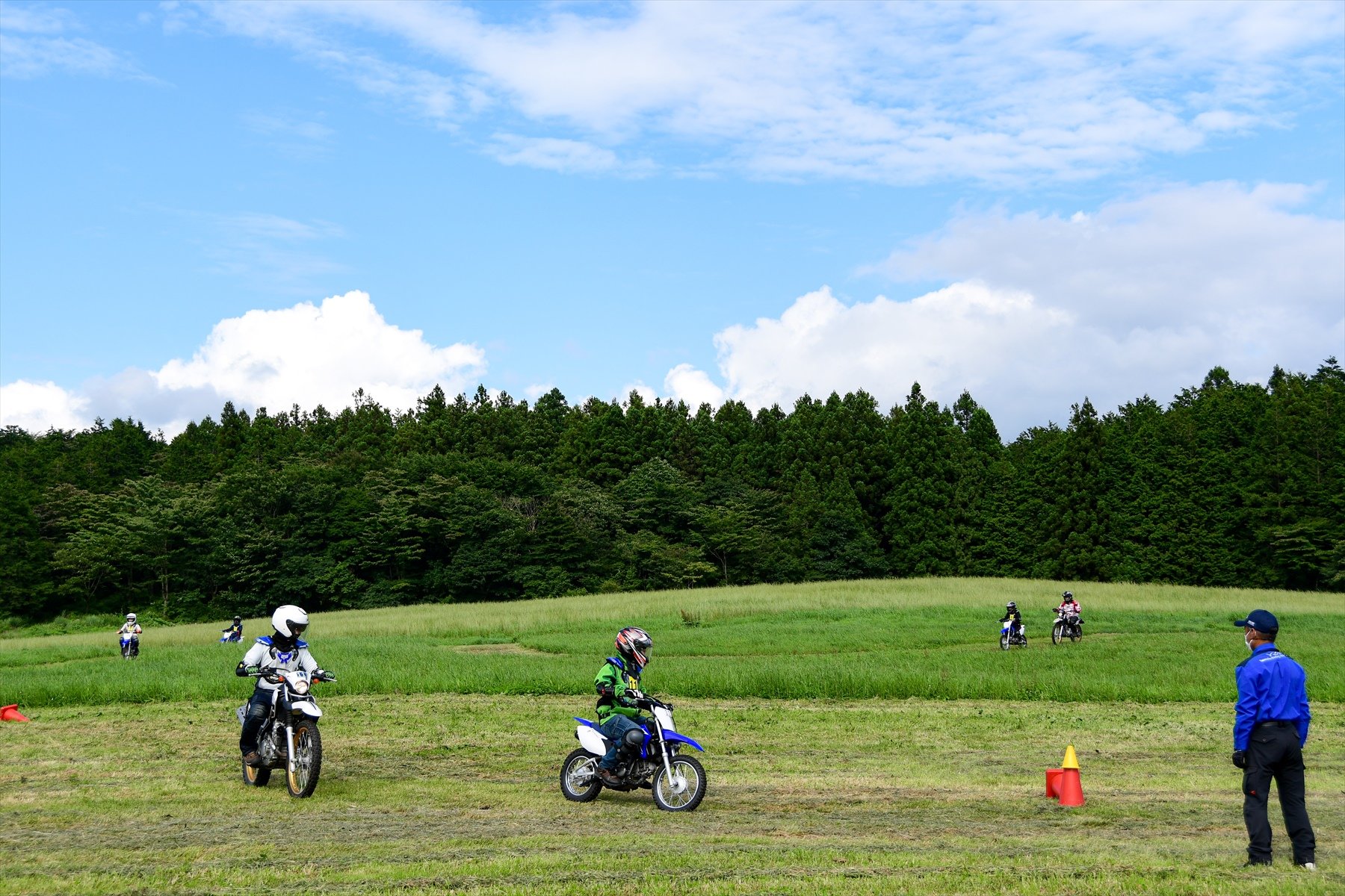 ひろ～いコースを、親子で楽しく