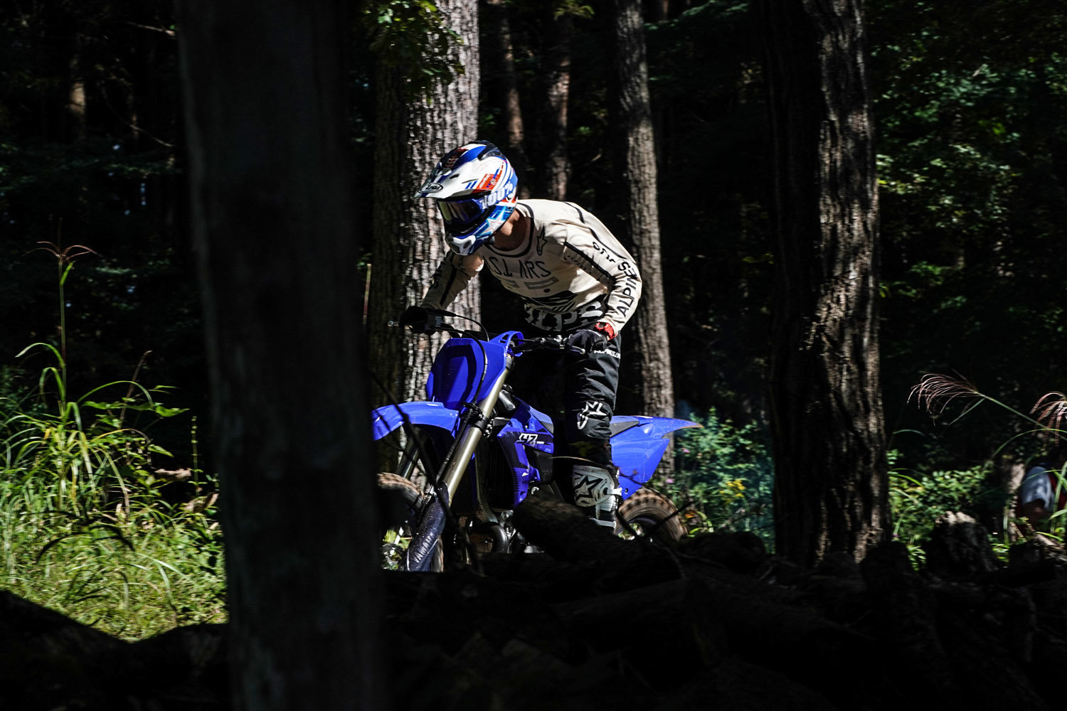 YZ125Xは、エンジンがマイルドでとても楽しく