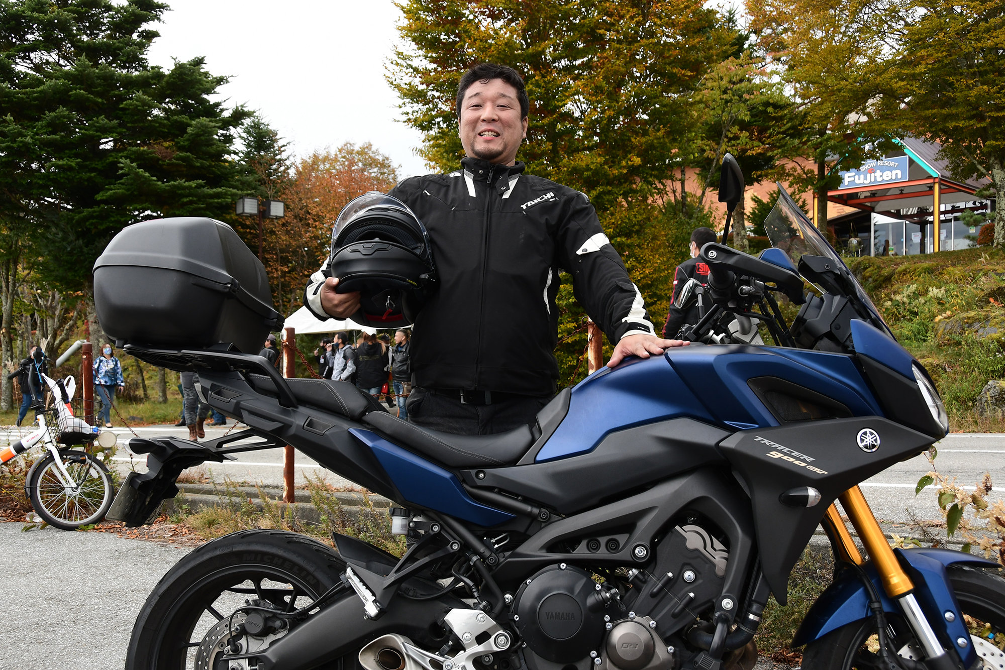 秋田から友人と2人で駆けつけてくれたTRACERオーナーさん